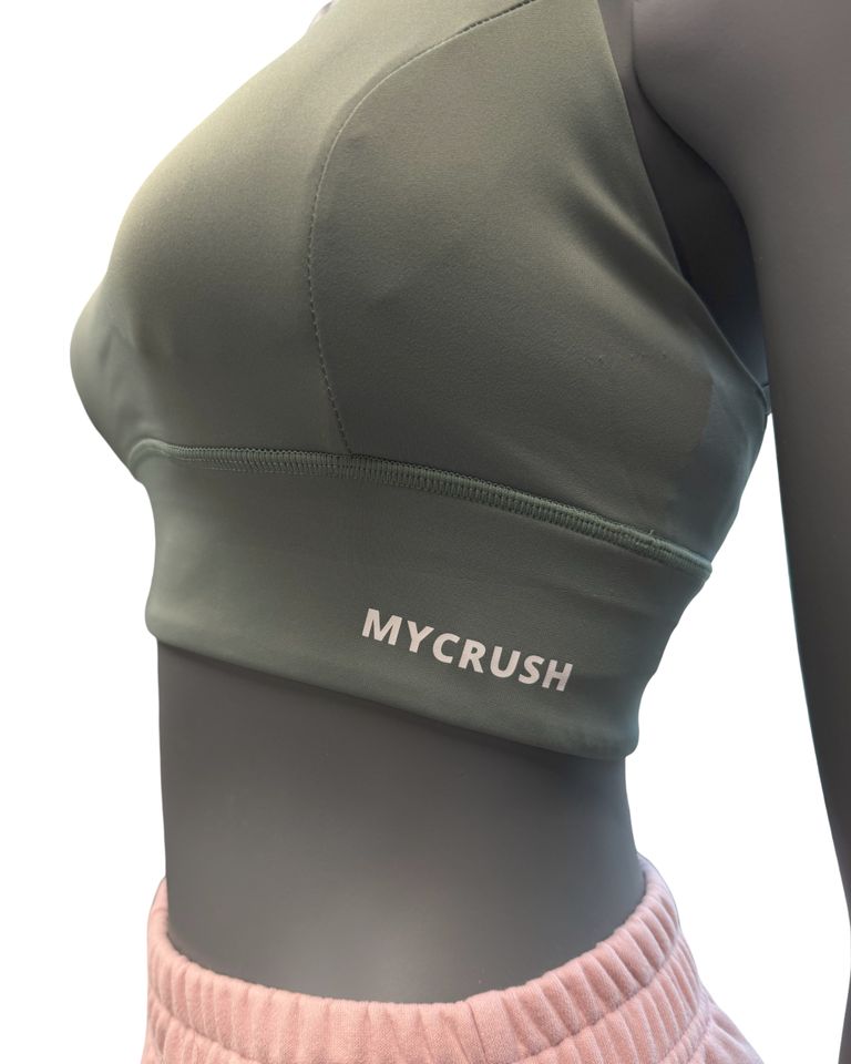 Sports Bra Khaki S-1