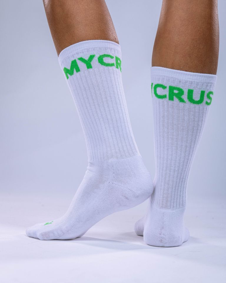 Unisex Crew Socks Green 39–42-0