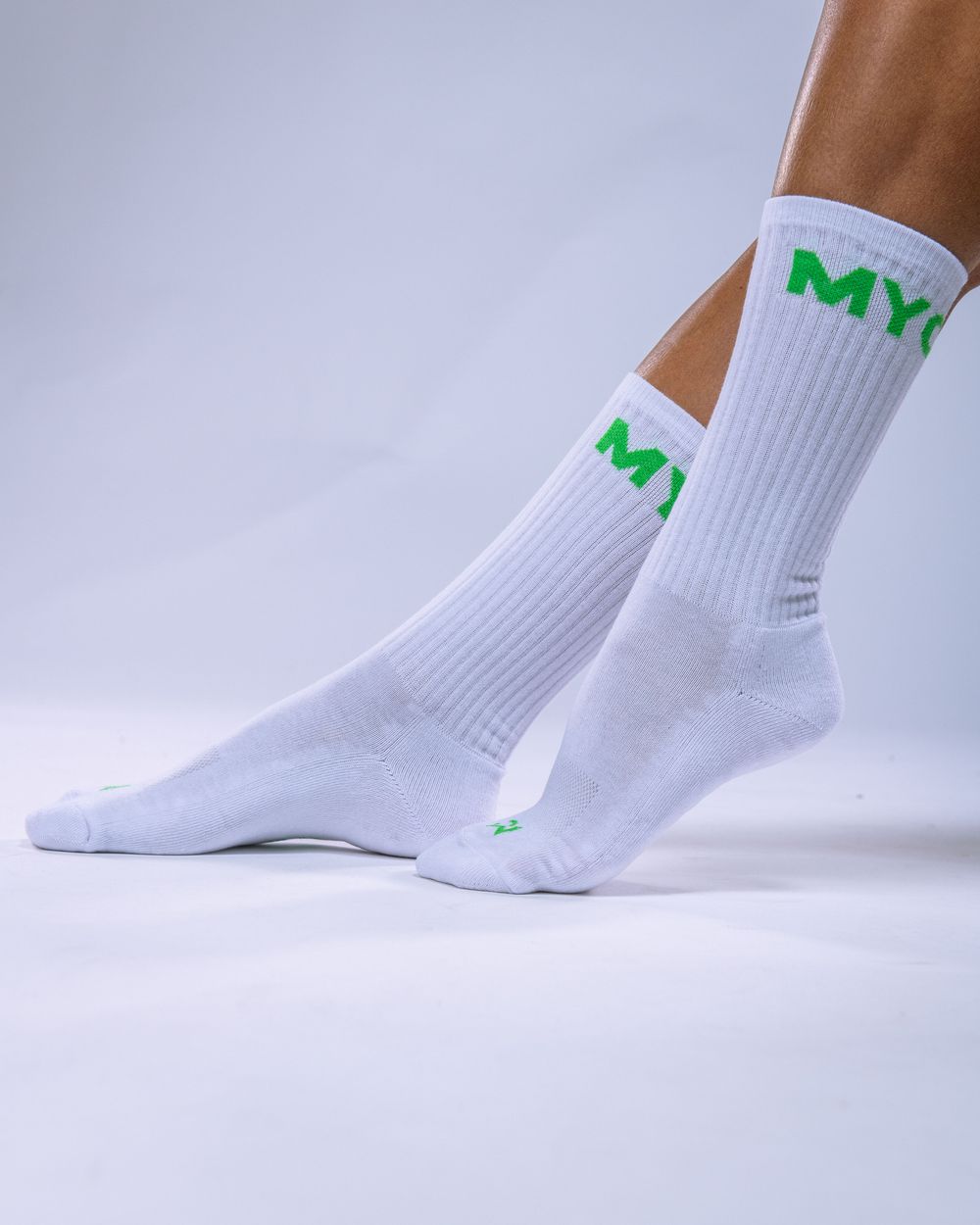 Unisex Crew Socks Green 43–46