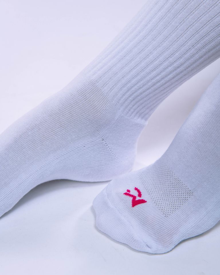Unisex Crew Socks Pink 39–42-1