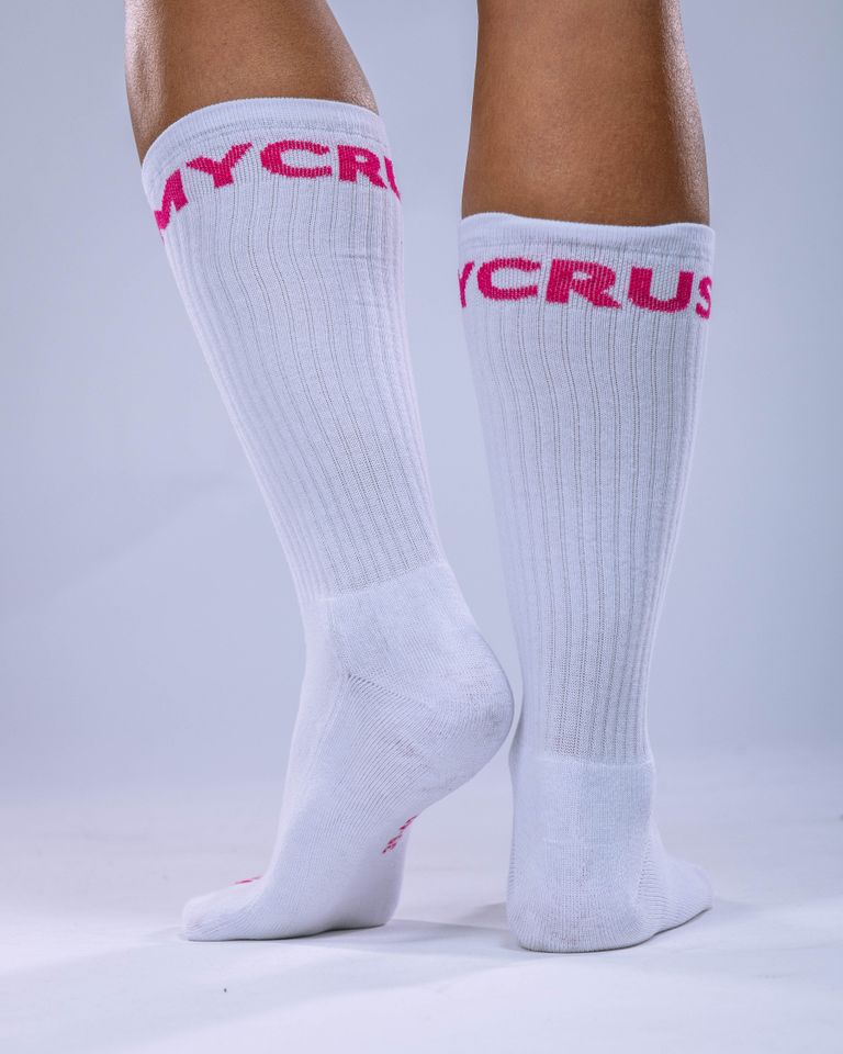Unisex Crew Socks Pink 43–46-0