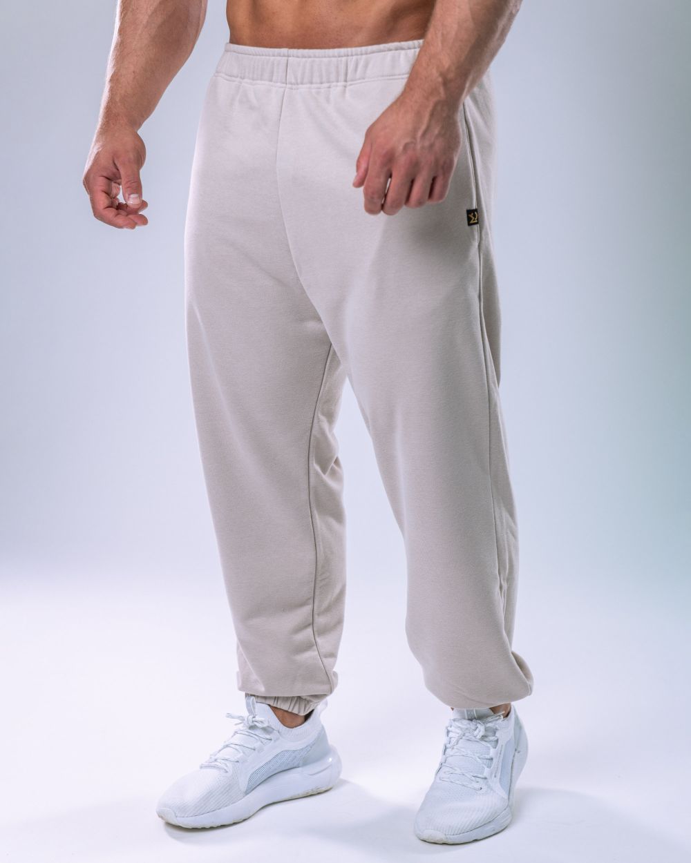 Unisex Joggers Regular Beige XL