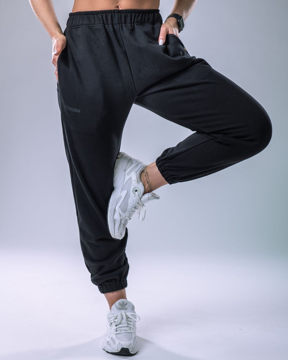 Unisex Joggers Regular Black L