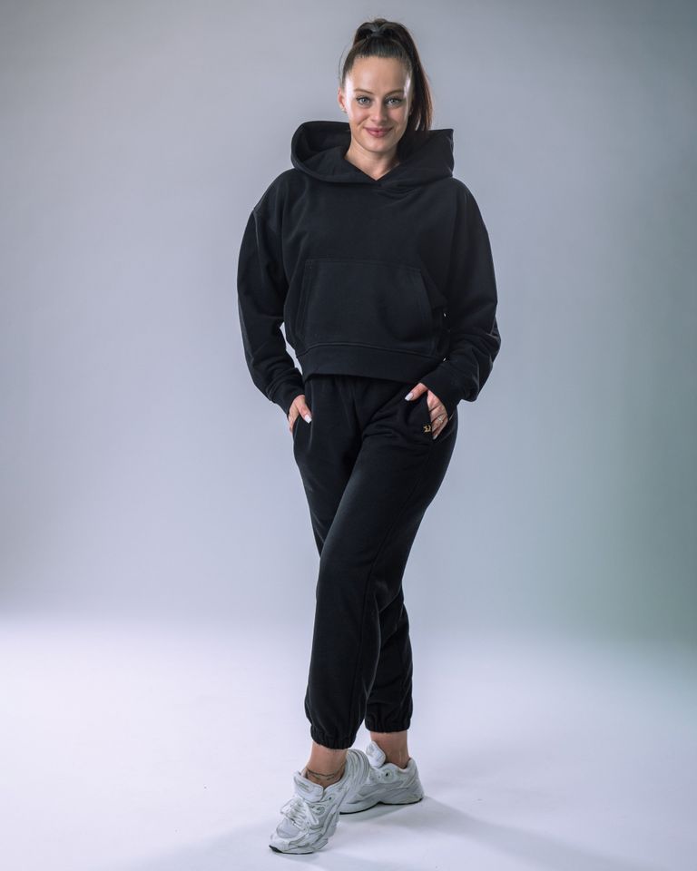 Unisex Joggers Regular Black M-5
