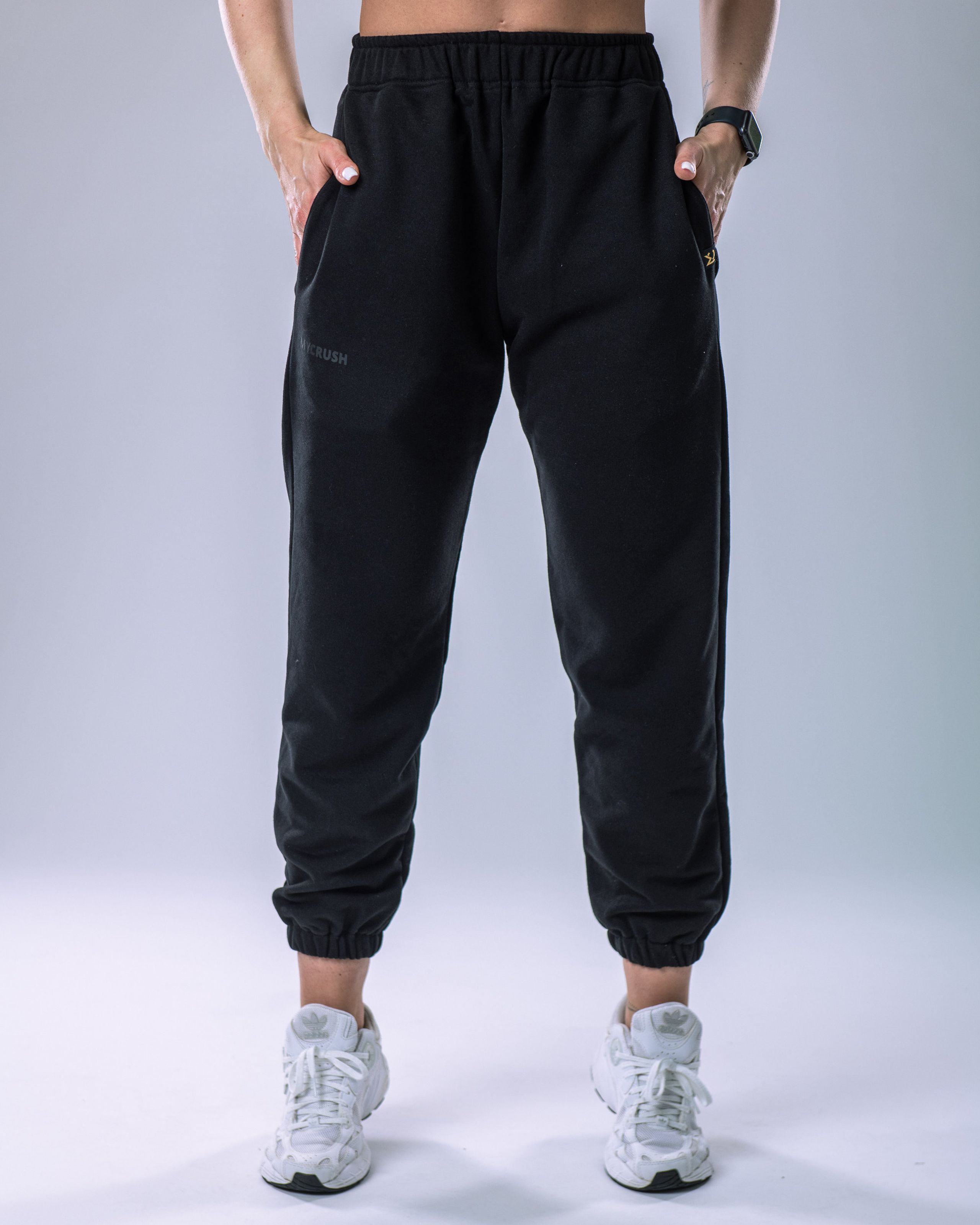 Unisex Joggers Regular Black M-7