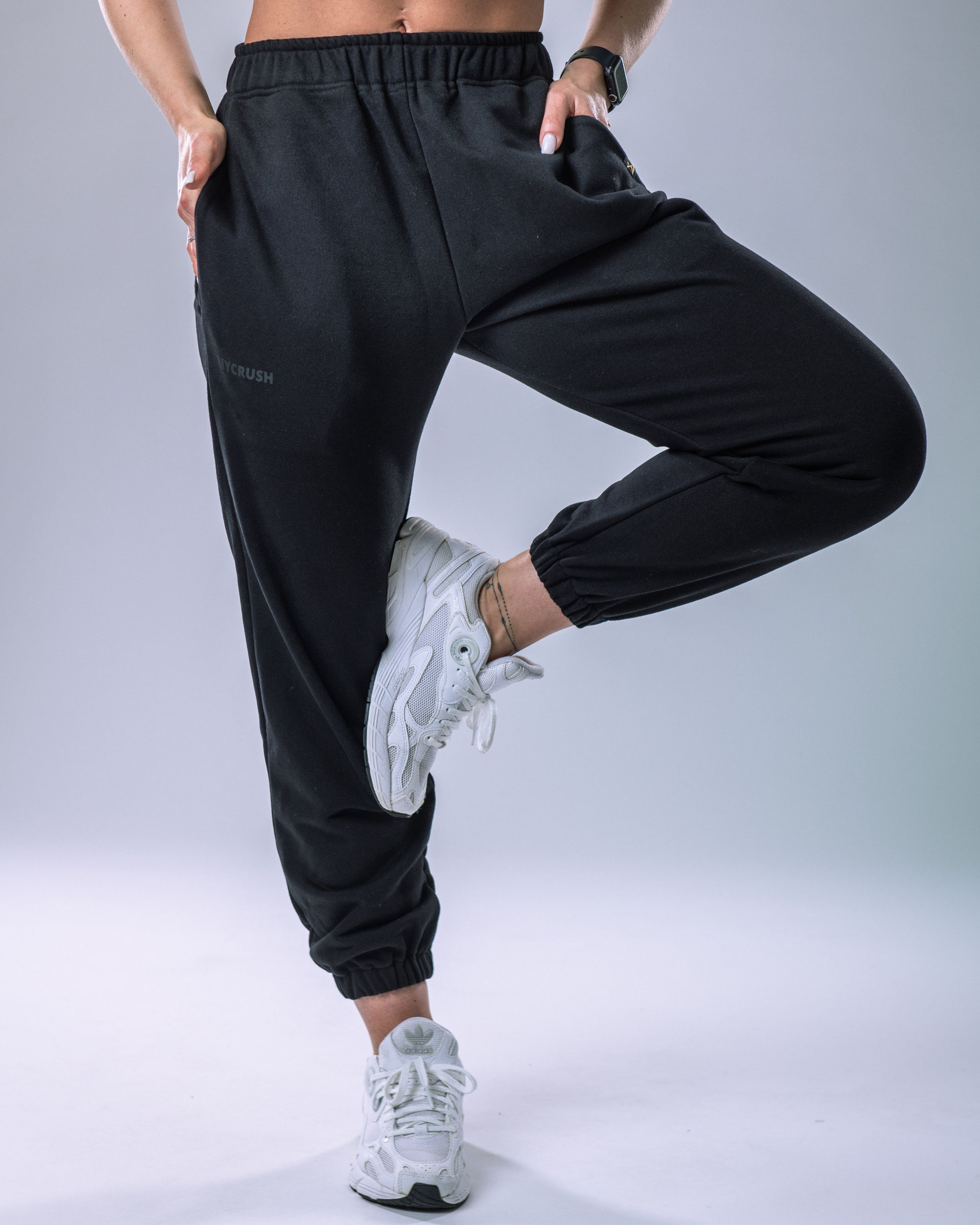 Unisex Joggers Regular Black XS-0