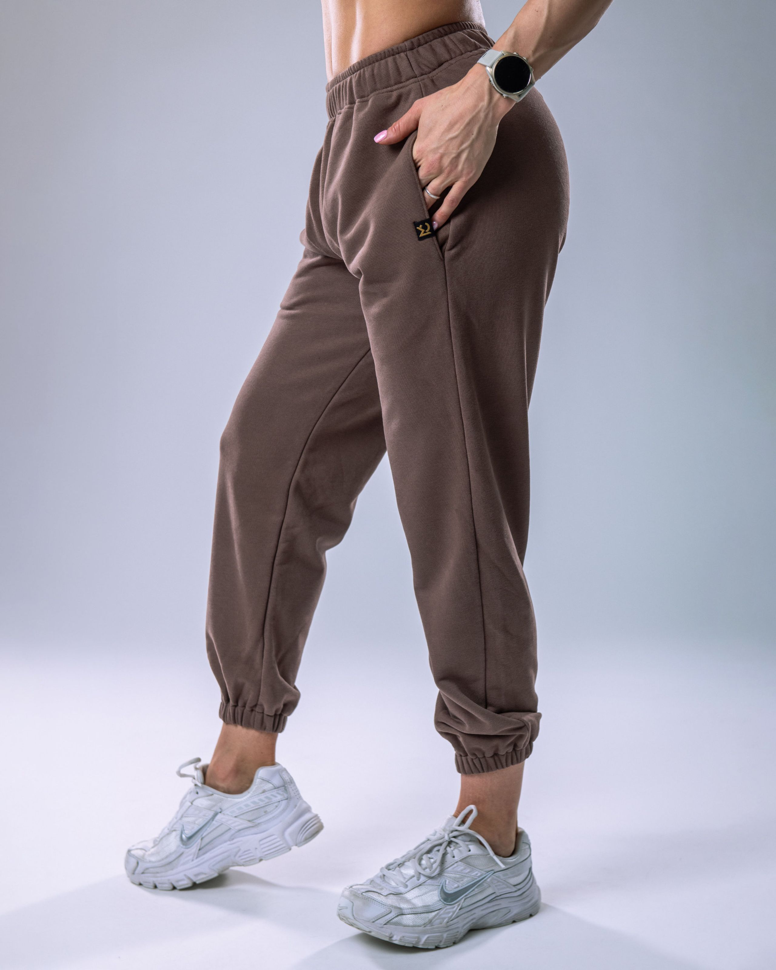 Unisex Joggers Regular Brown XS-7