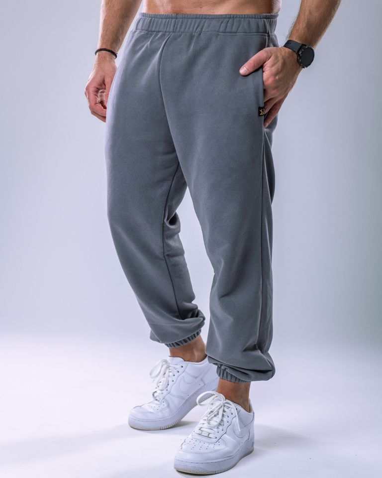 Unisex Joggers Regular Grey L-0