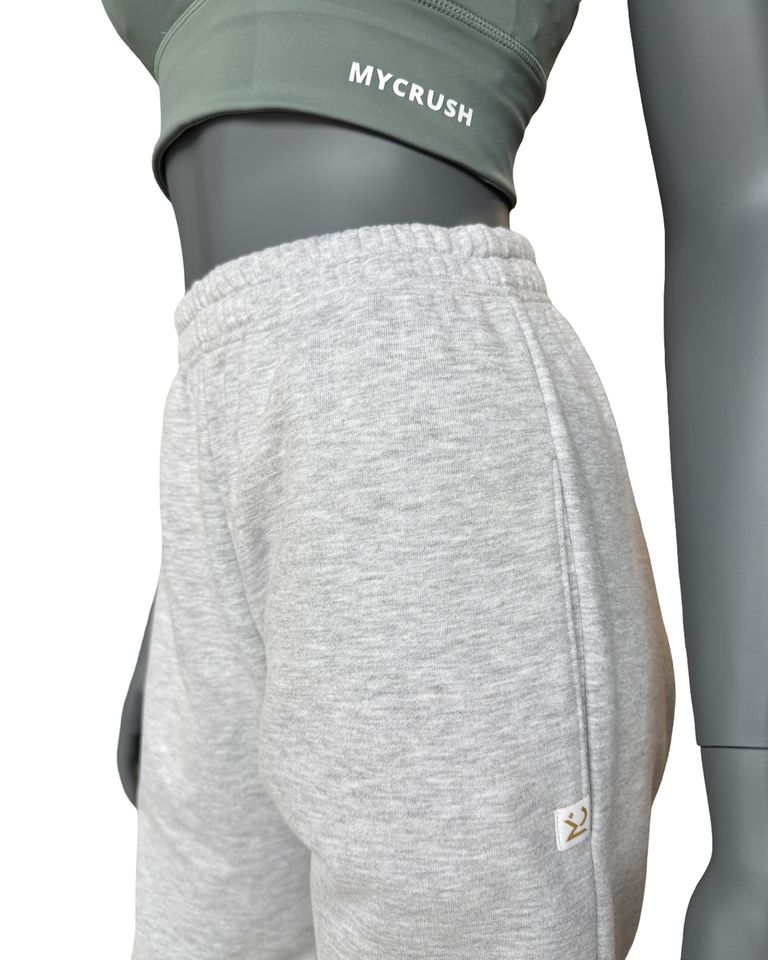 Unisex Joggers Regular Heather Grey L-0