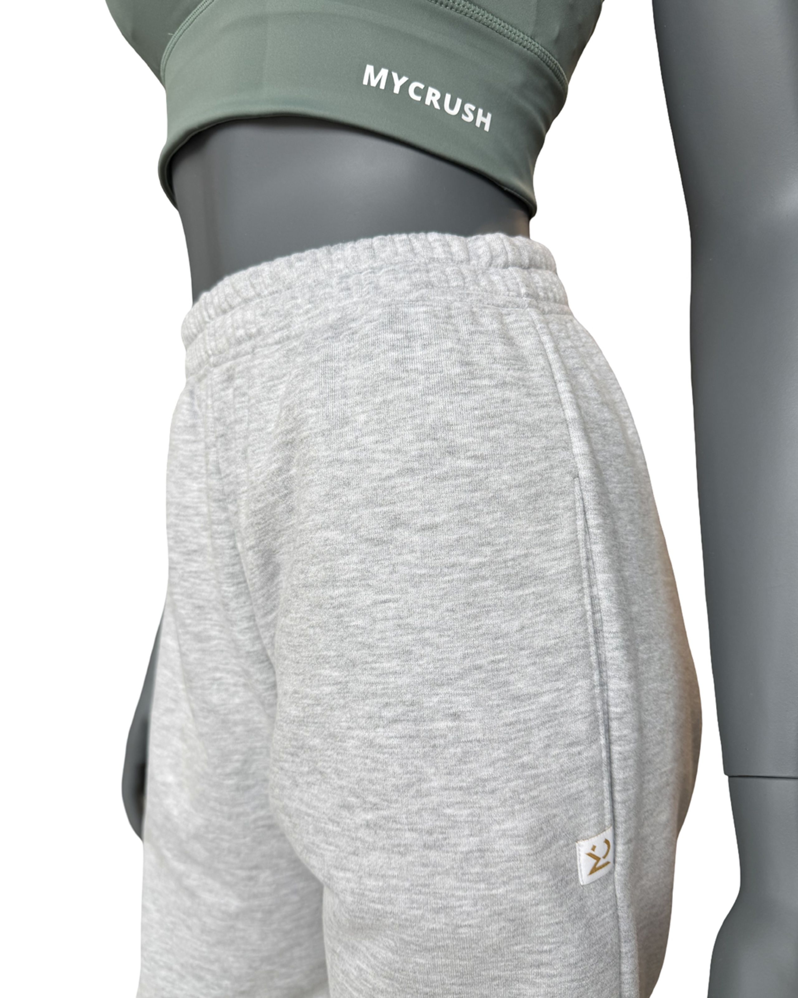 Unisex Joggers Regular Heather Grey M-1