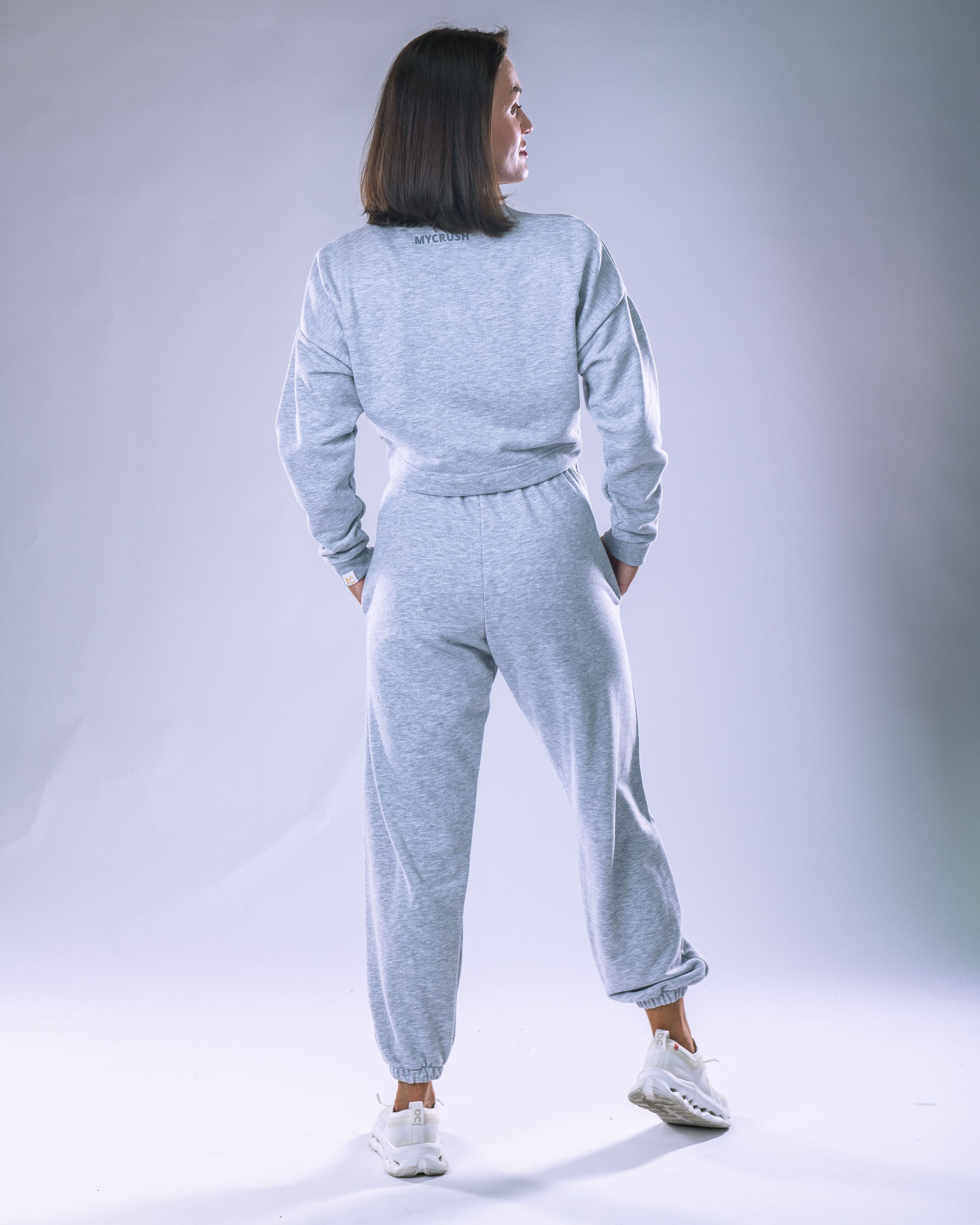 Unisex Joggers Regular Heather Grey S-5