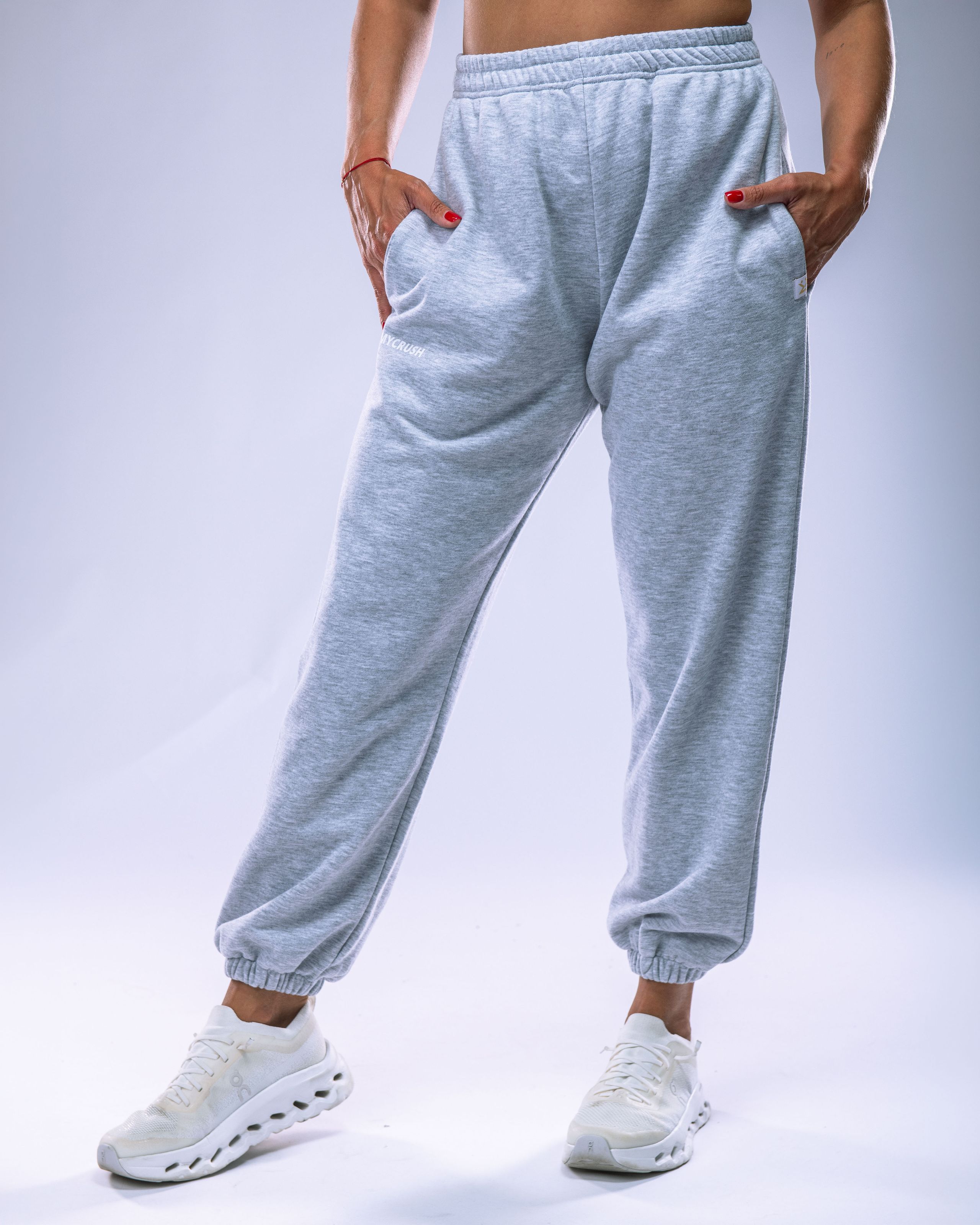 Unisex Joggers Regular Heather Grey S-9