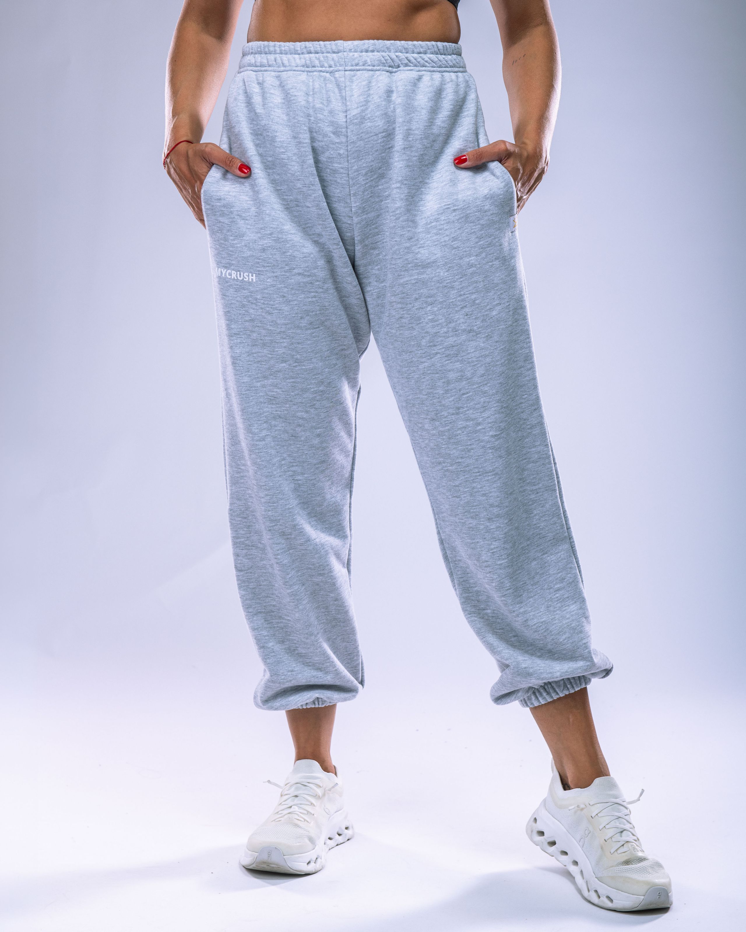 Unisex Joggers Regular Heather Grey XL-1