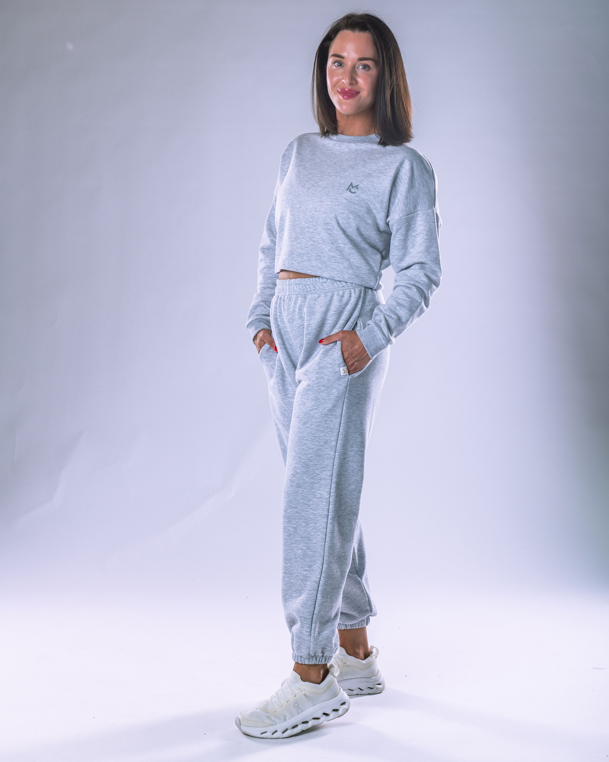 Unisex Joggers Regular Heather Grey XL-4