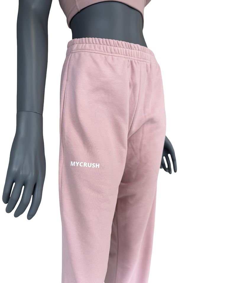Unisex Joggers Regular Pink L-0