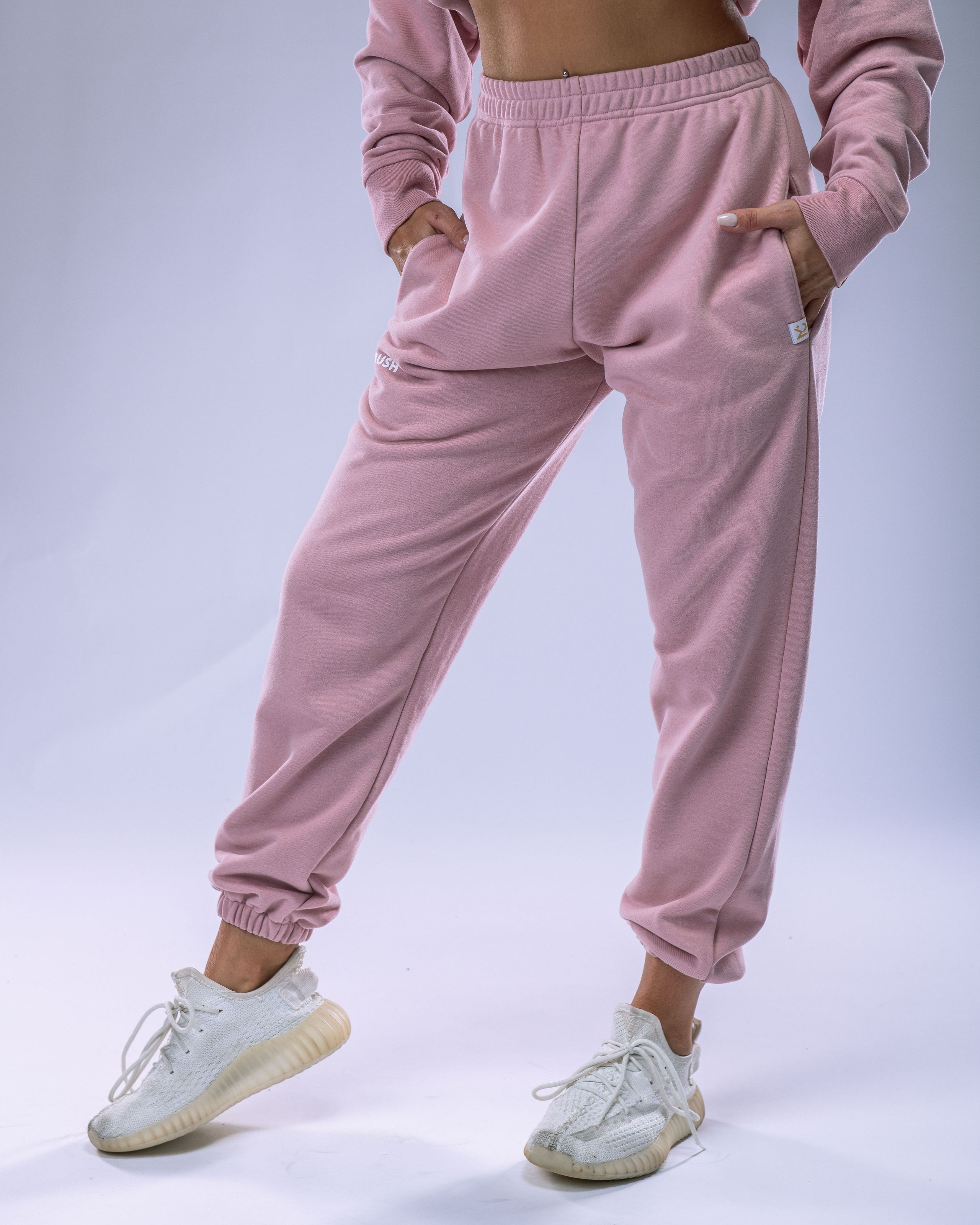 Unisex Joggers Regular Pink L-1