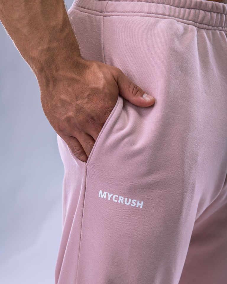 Unisex Joggers Regular Pink L-4