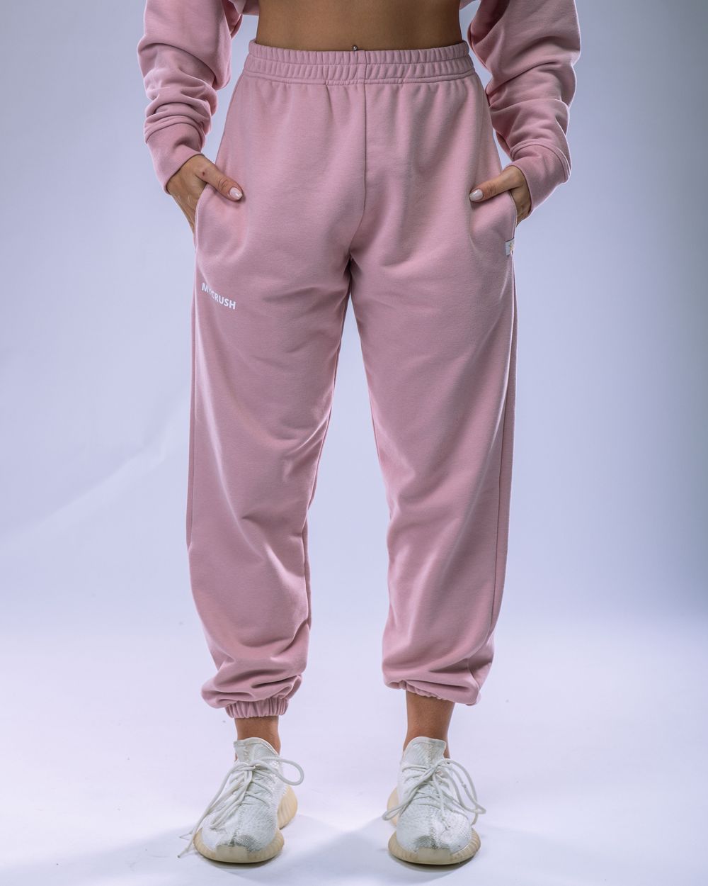 Unisex Joggers Regular Pink M