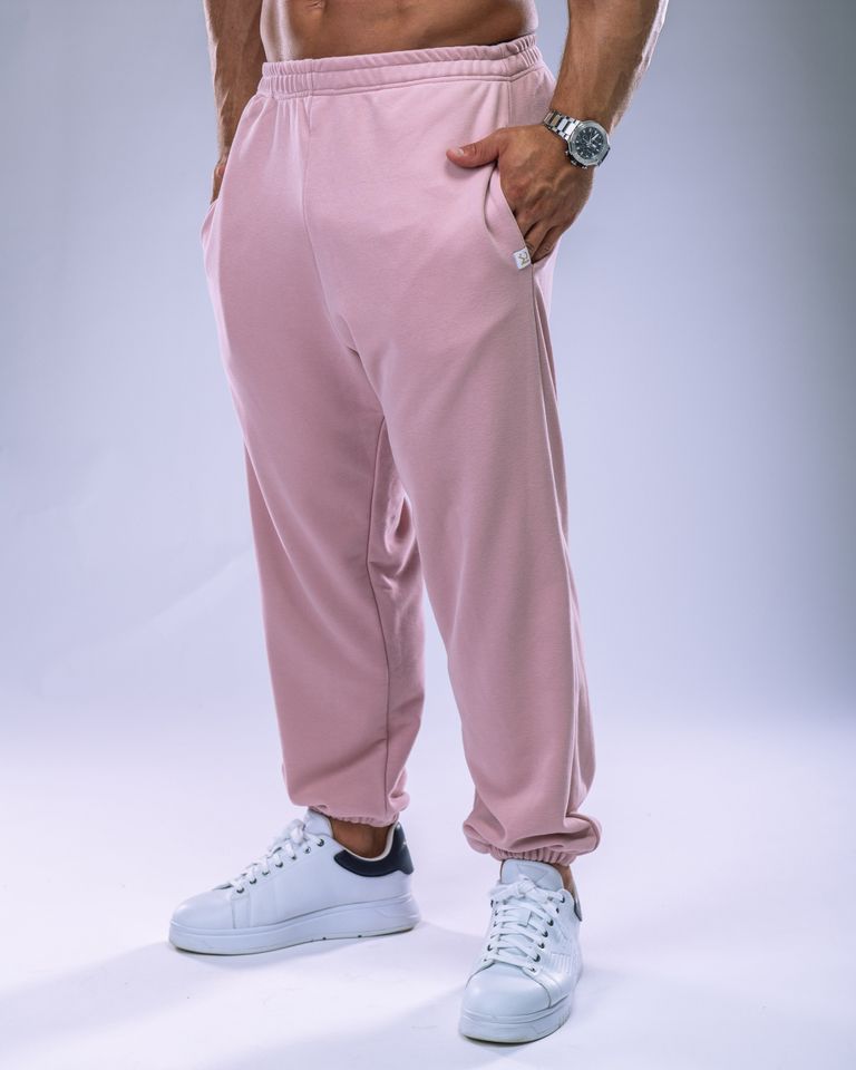 Unisex Joggers Regular Pink S-3