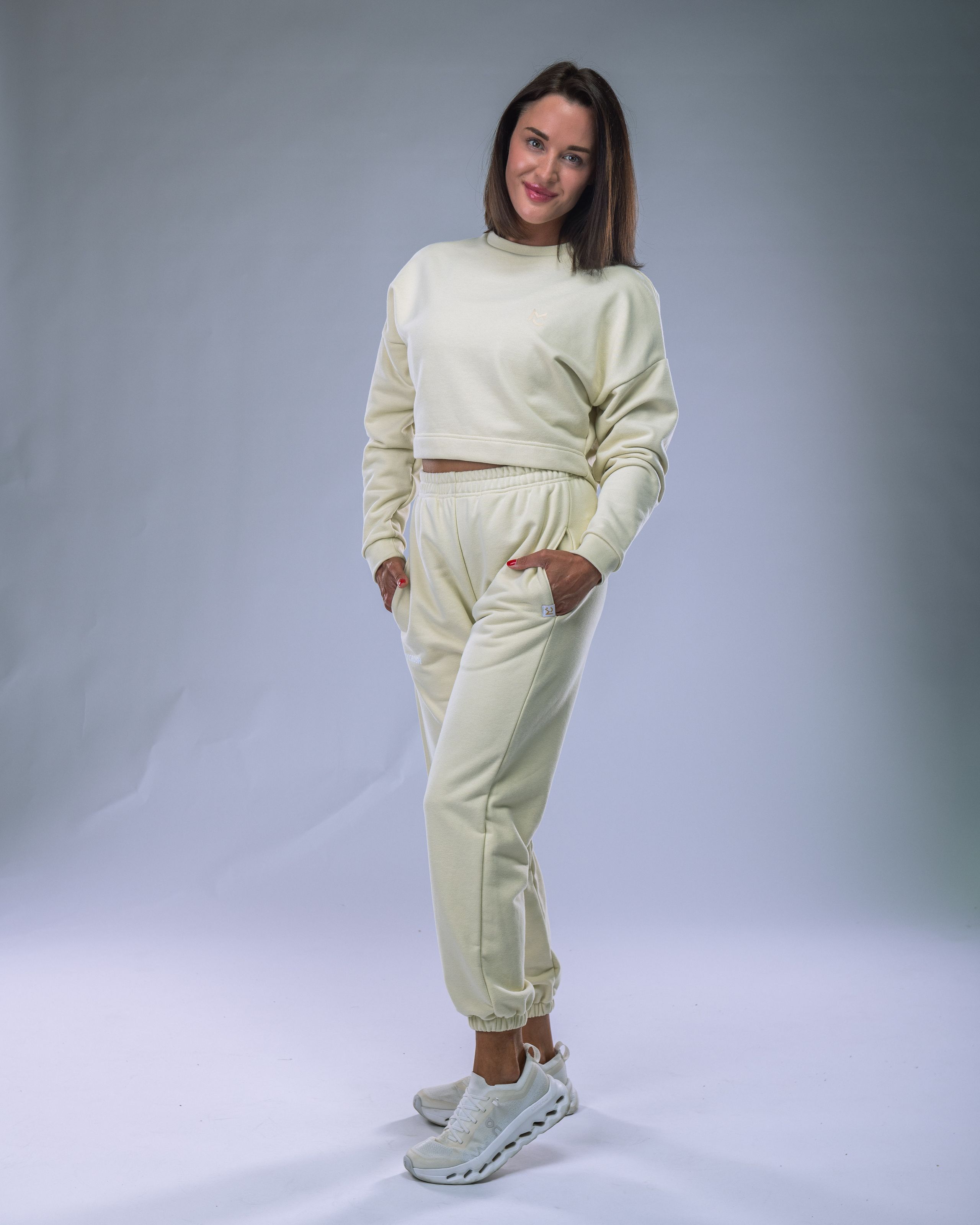 Unisex Joggers Regular Yellow S-5