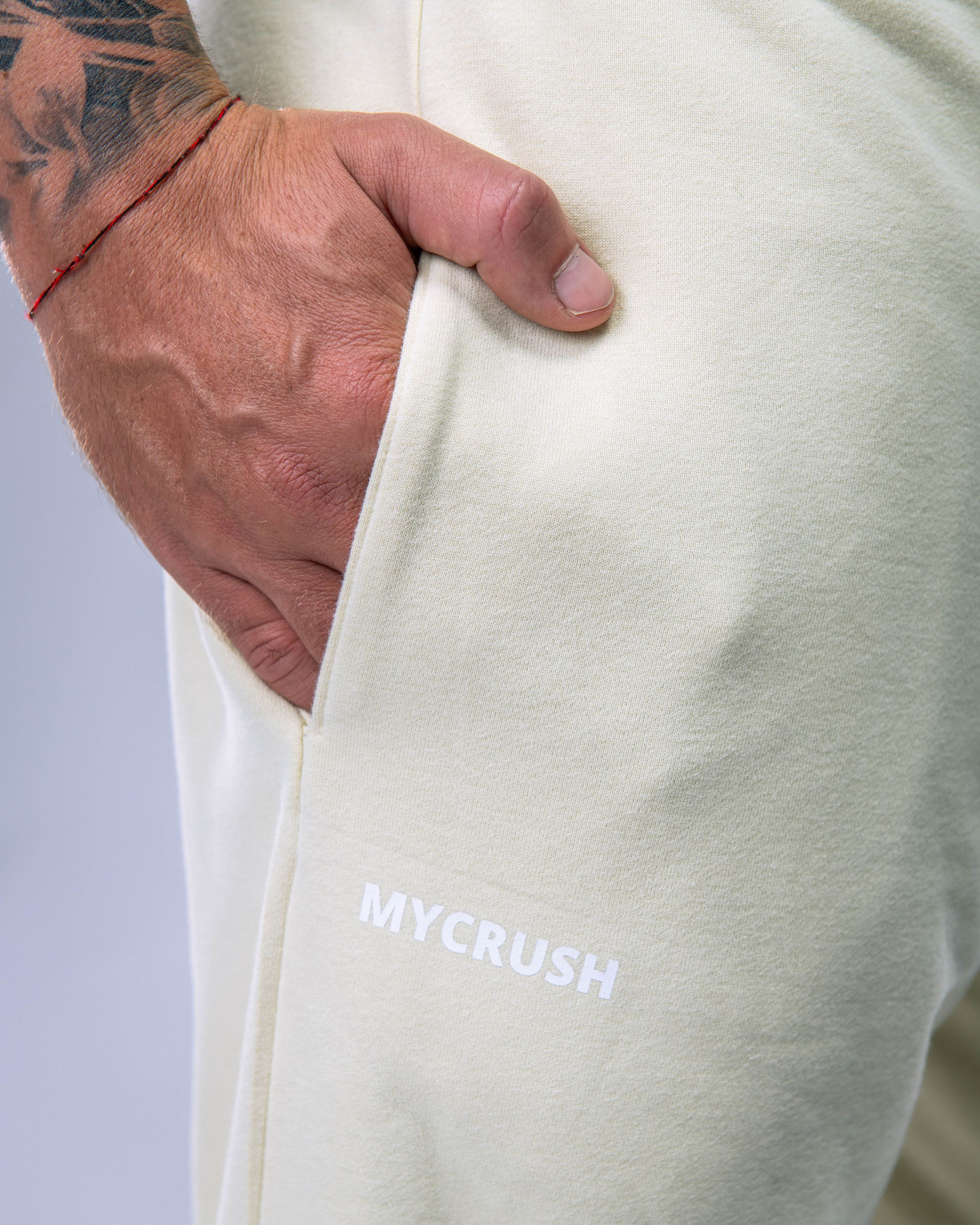 Unisex Joggers Regular Yellow S-8
