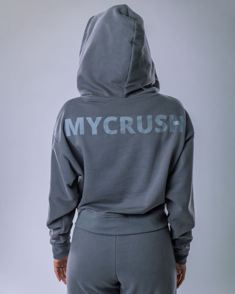 Women’s Hoodie Oversize Grey L-3