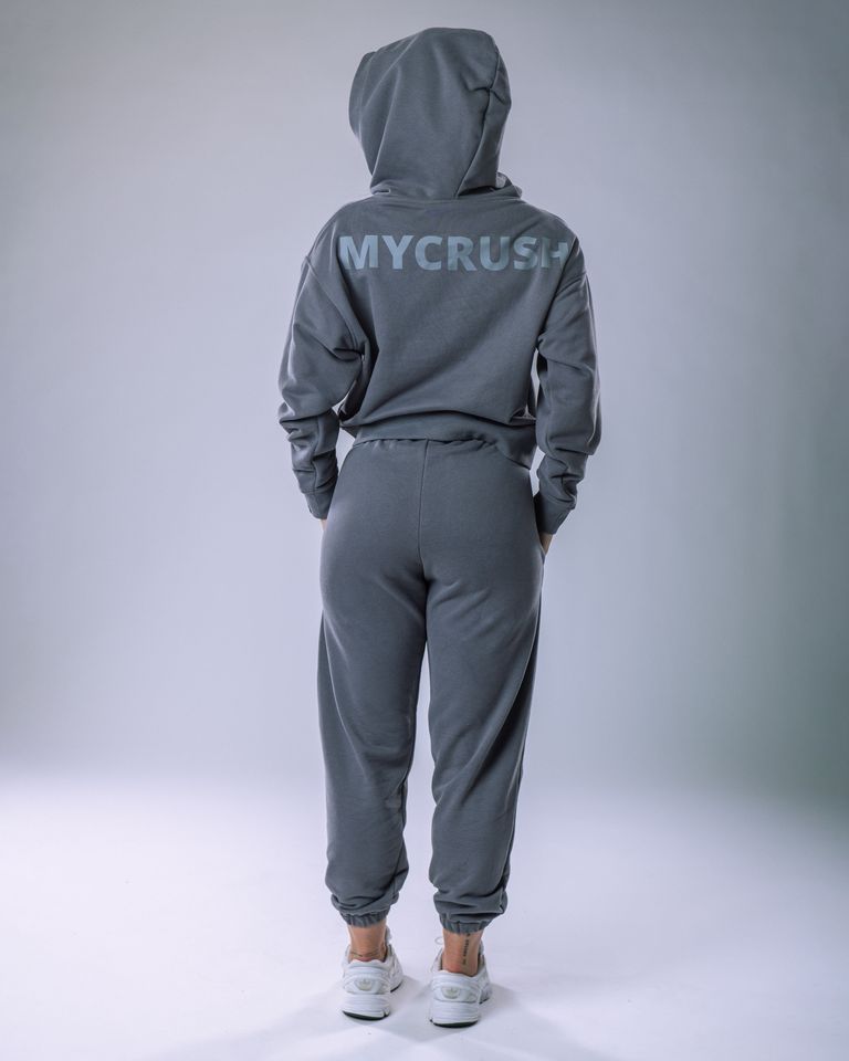 Women’s Hoodie Oversize Grey L-4