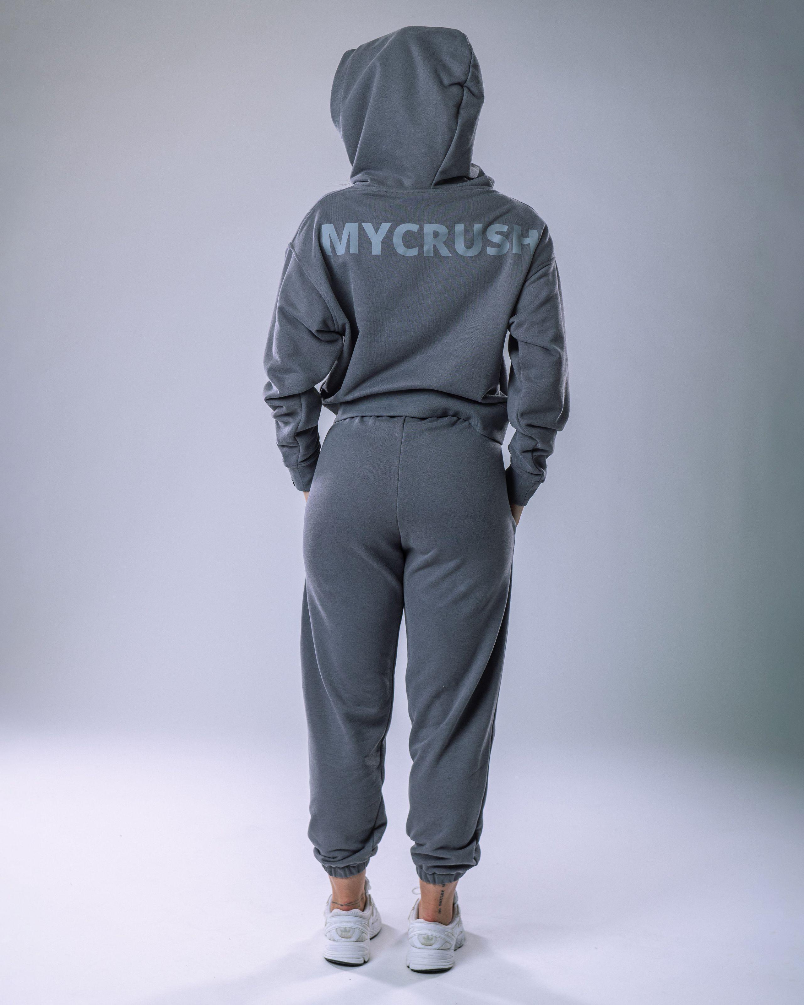 Women’s Hoodie Oversize Grey M-5