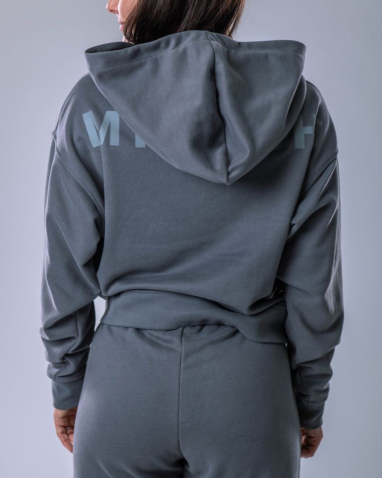 Women’s Hoodie Oversize Grey XS-1