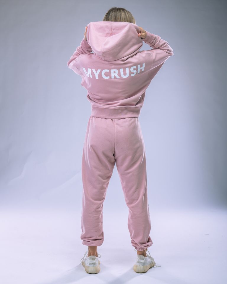 Women’s Hoodie Oversize Pink S-1