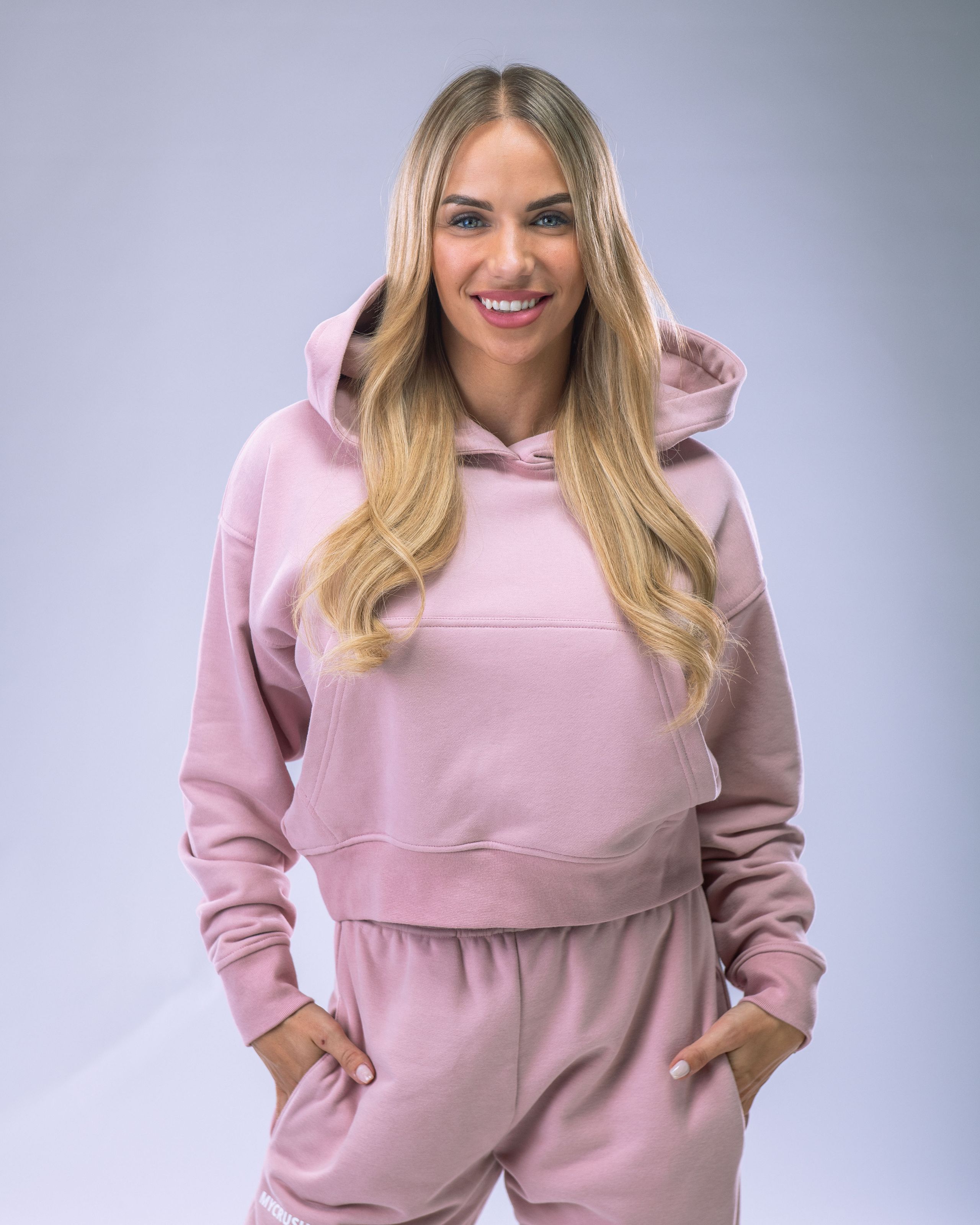 Women’s Hoodie Oversize Pink S-8