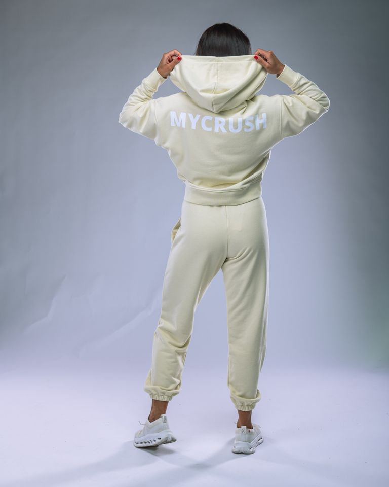 Women’s Hoodie Oversize Yellow M-5