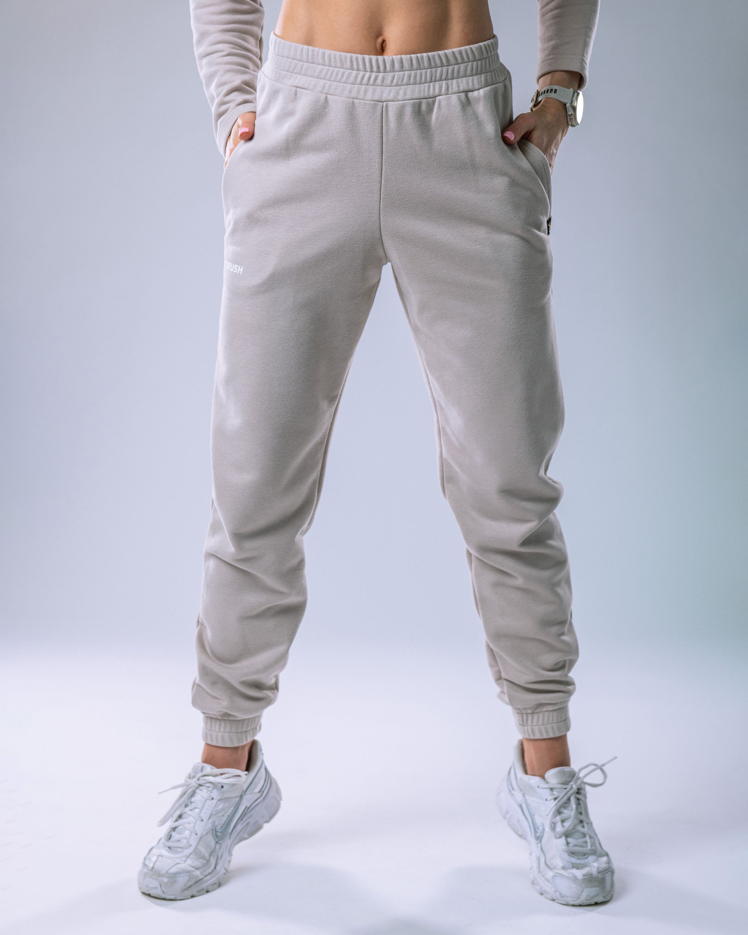 Women’s Joggers SLIM Beige L-0