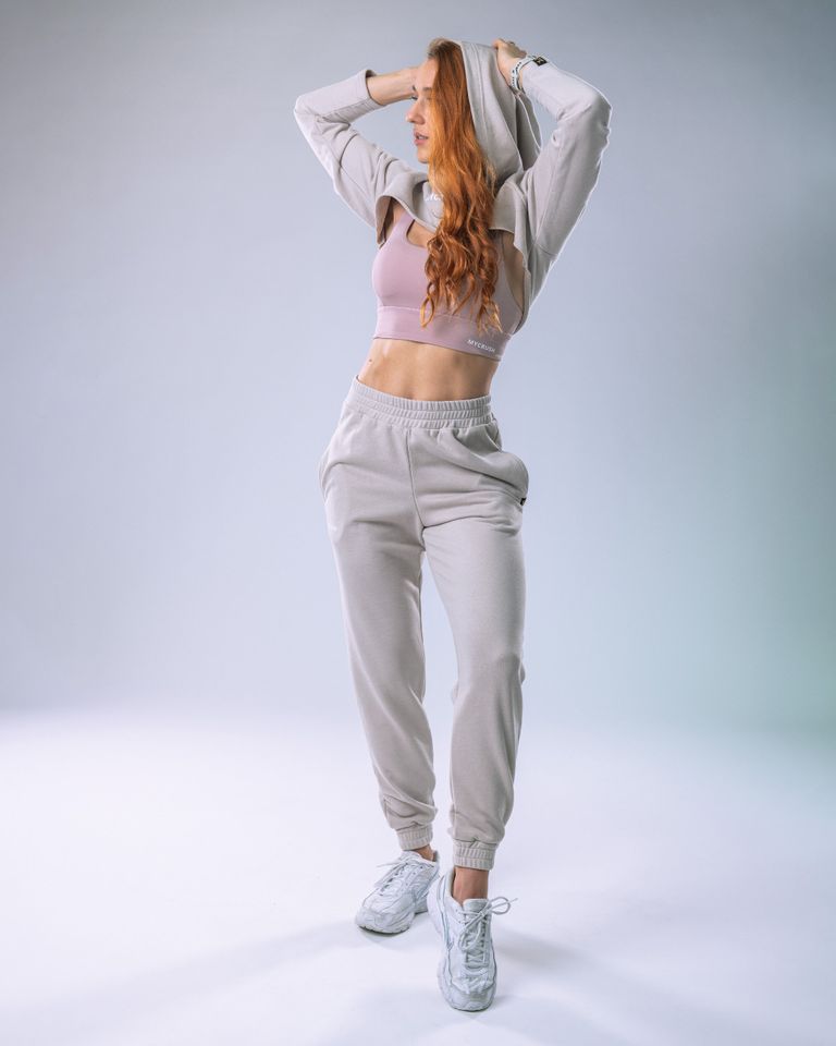 Women’s Joggers SLIM Beige L-3