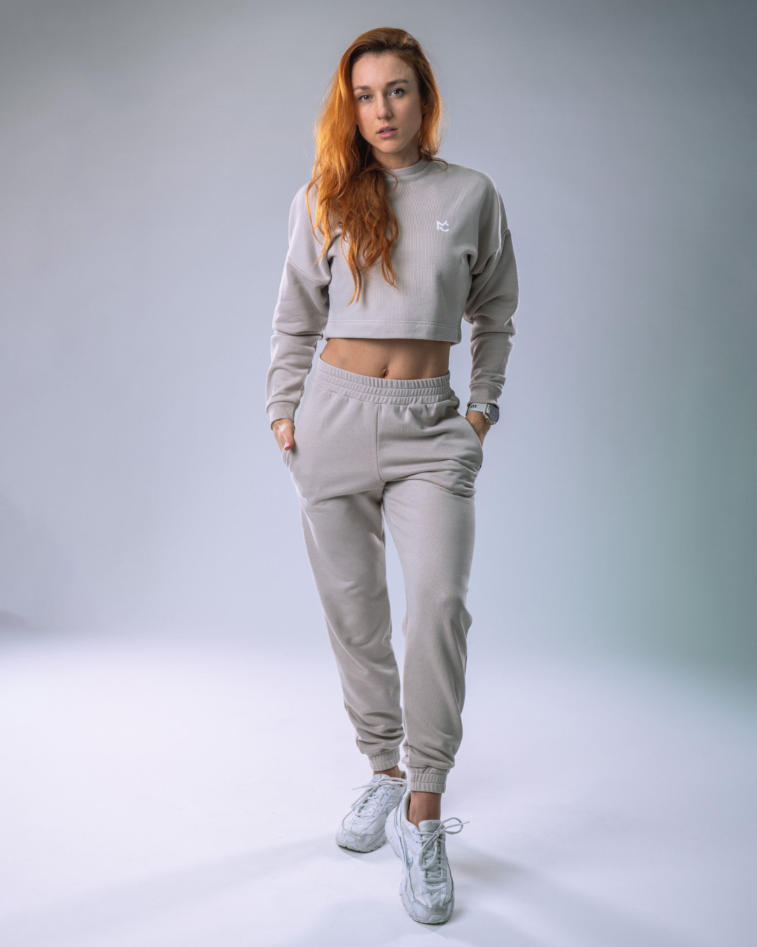 Women’s Joggers SLIM Beige M-5
