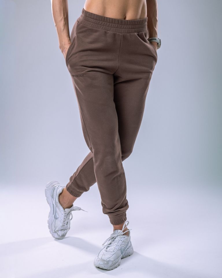 Women’s Joggers SLIM Brown M-2