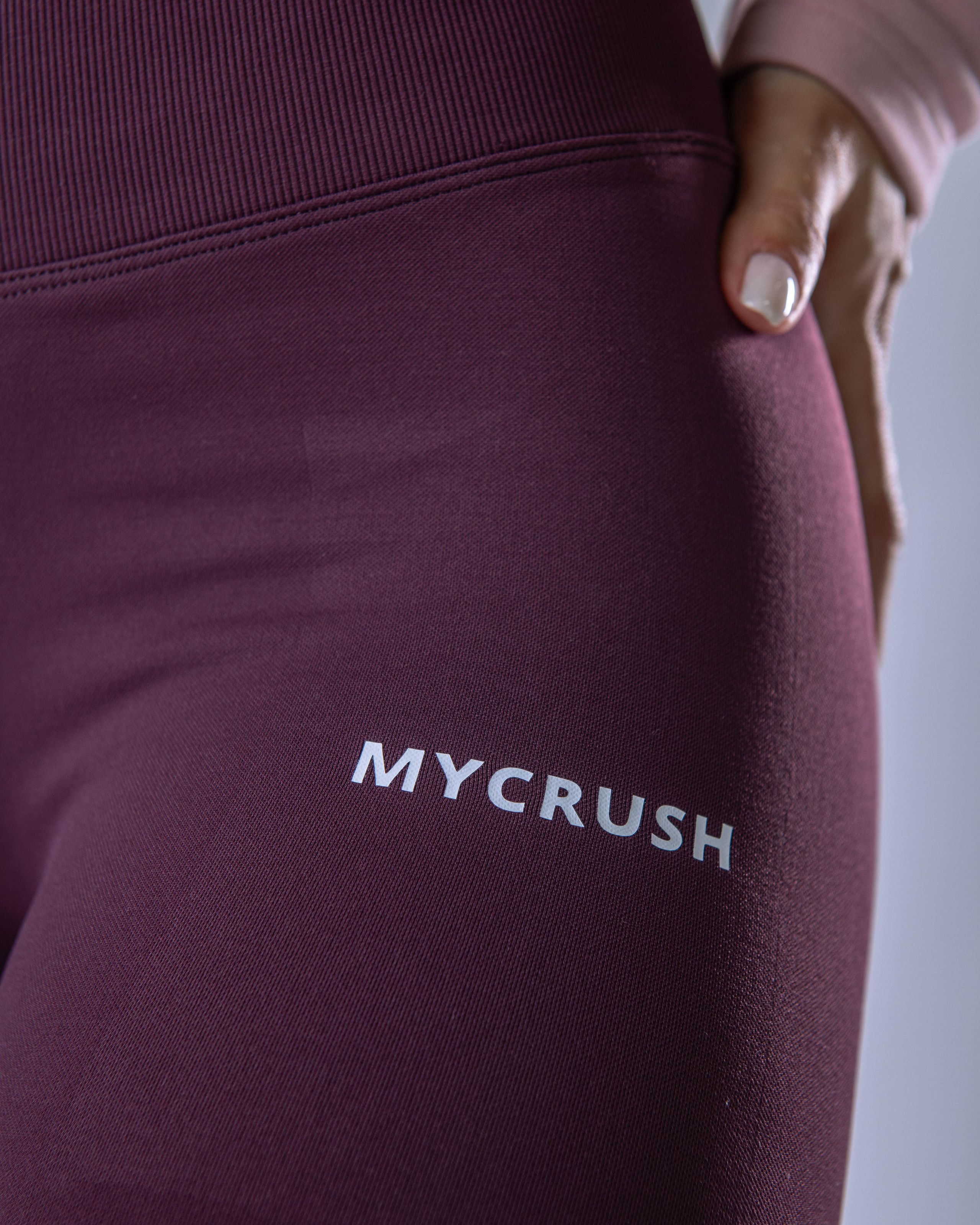 Women’s Leggings Burgundy L-5