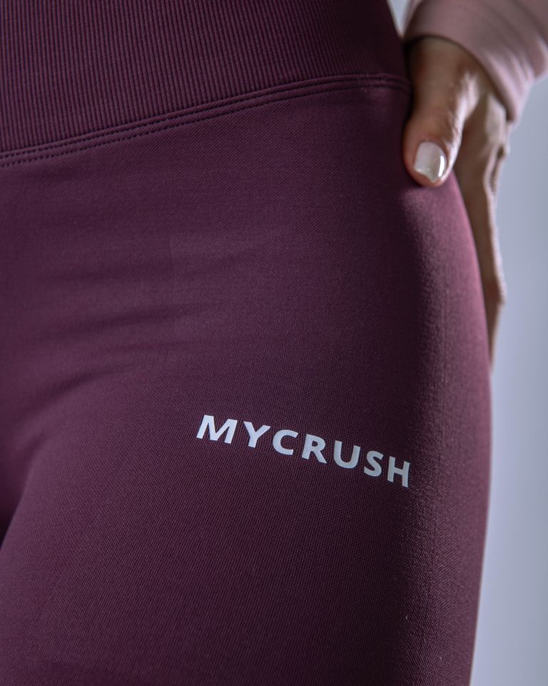 Women’s Leggings Burgundy M-4