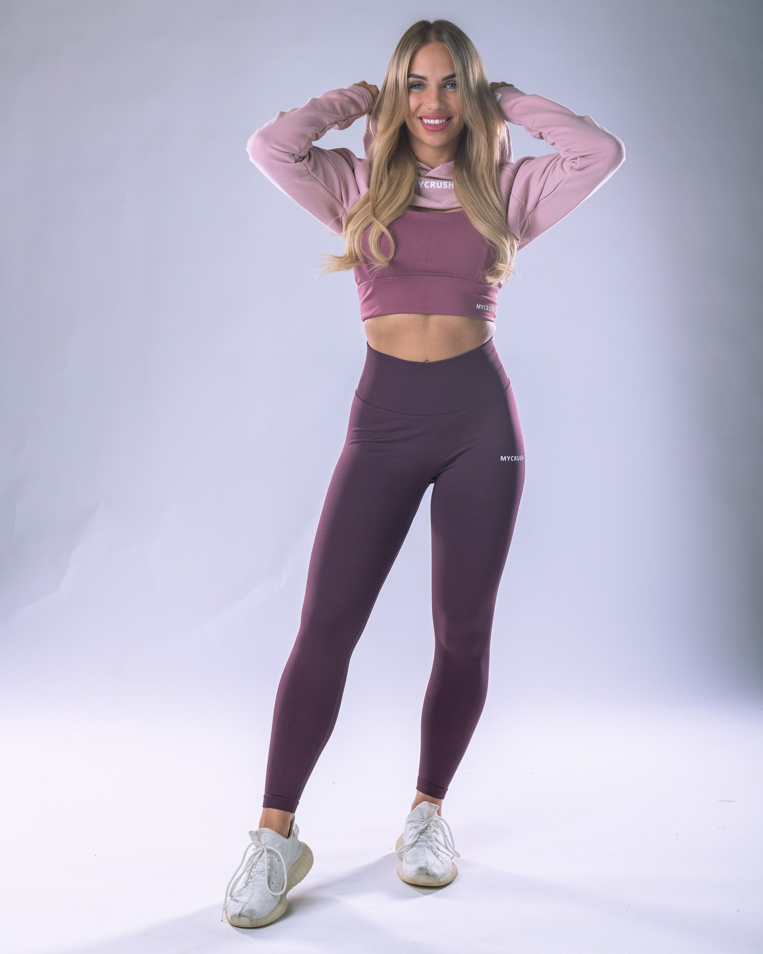 Women’s Leggings Burgundy S-1