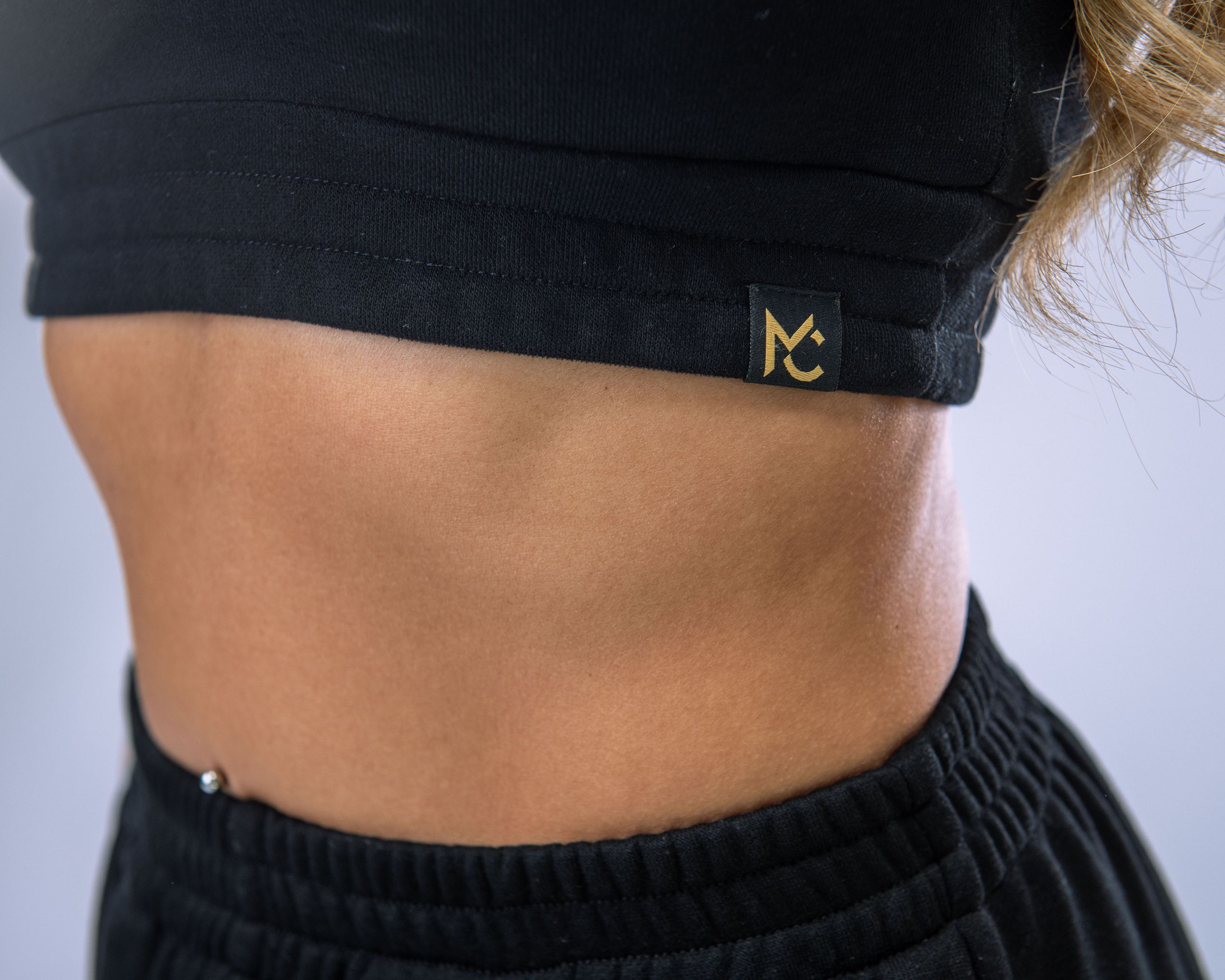 Women's One-Shoulder Top Black M-7