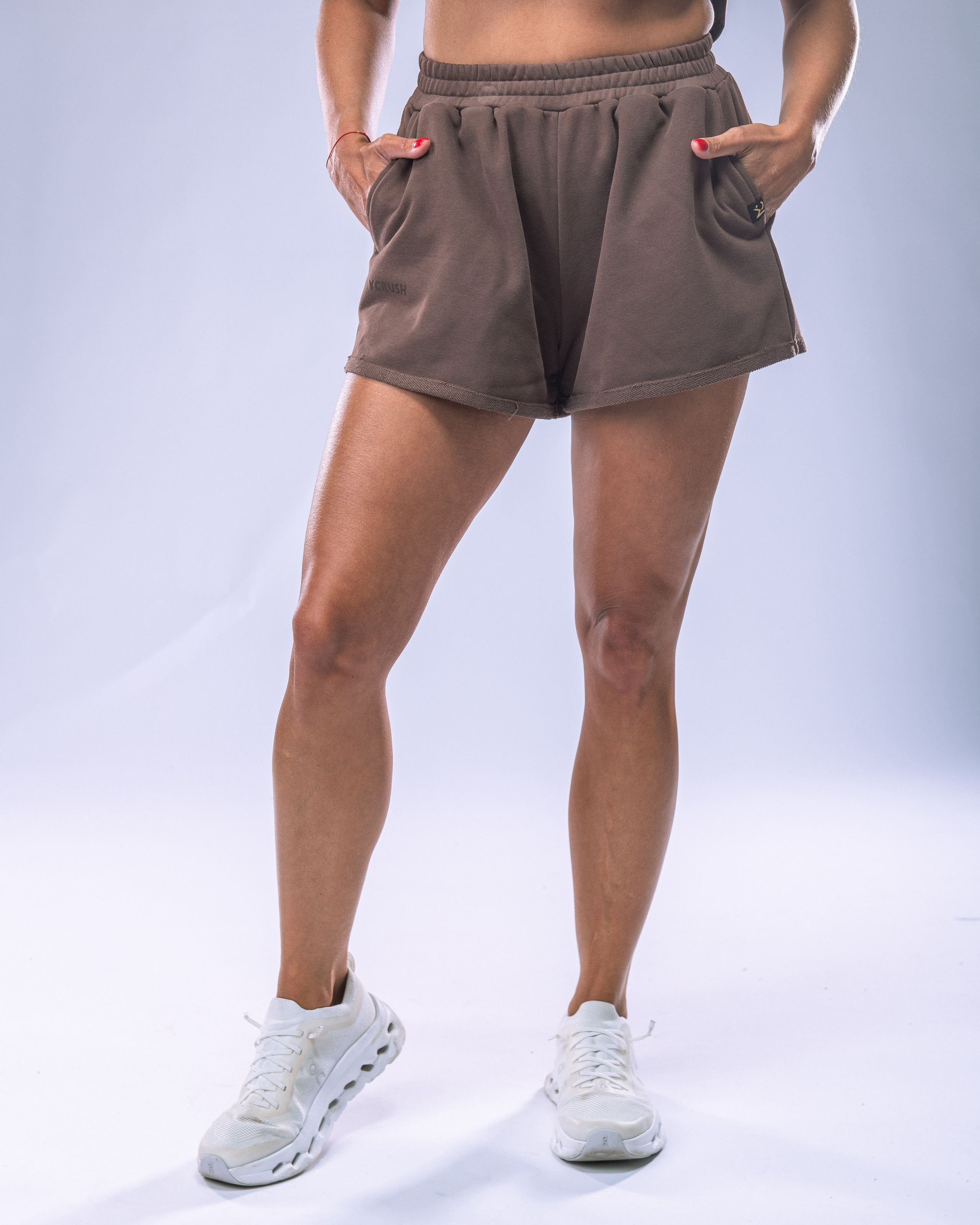 Women’s Shorts Brown L-6