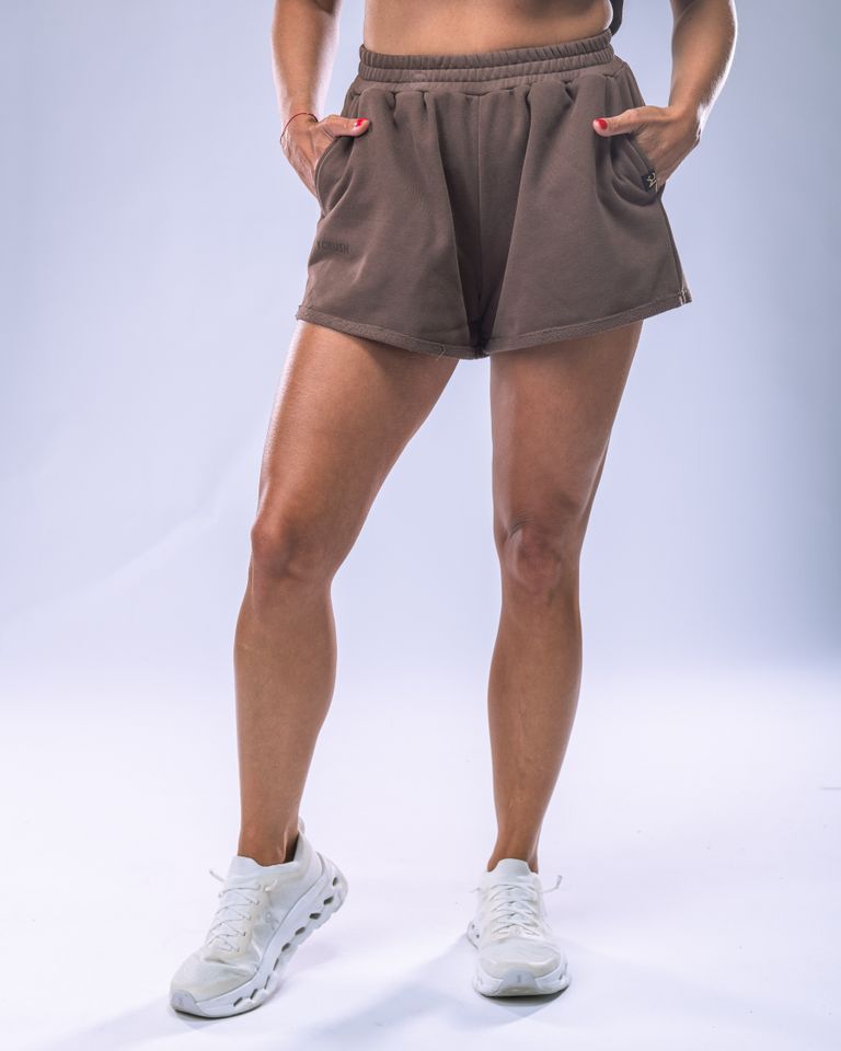 Women’s Shorts Brown L-5
