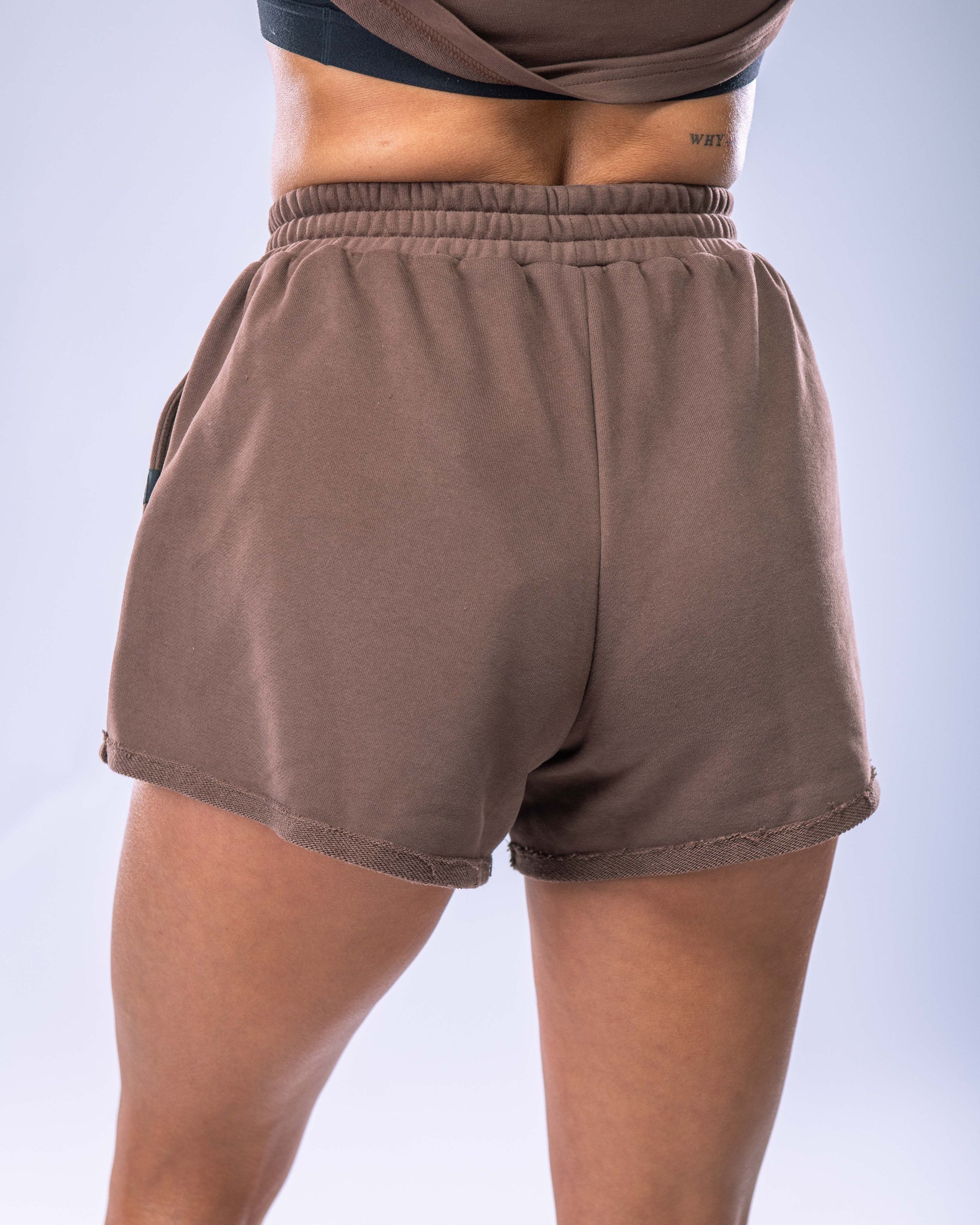 Women’s Shorts Brown L-7