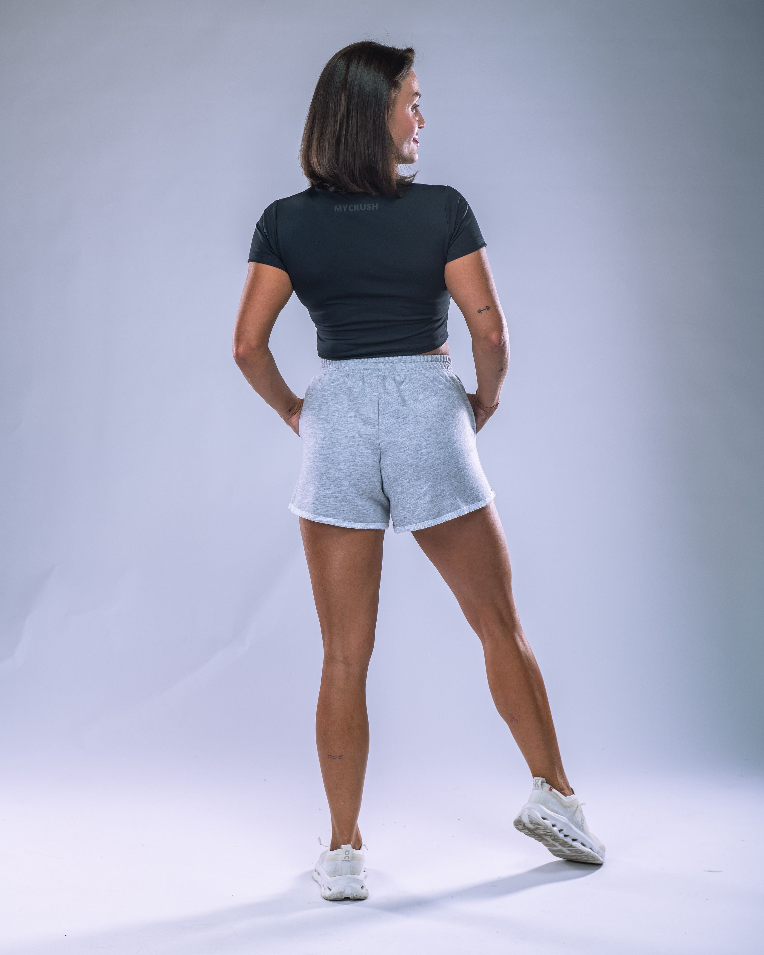 Women’s Shorts Heather Grey S-9