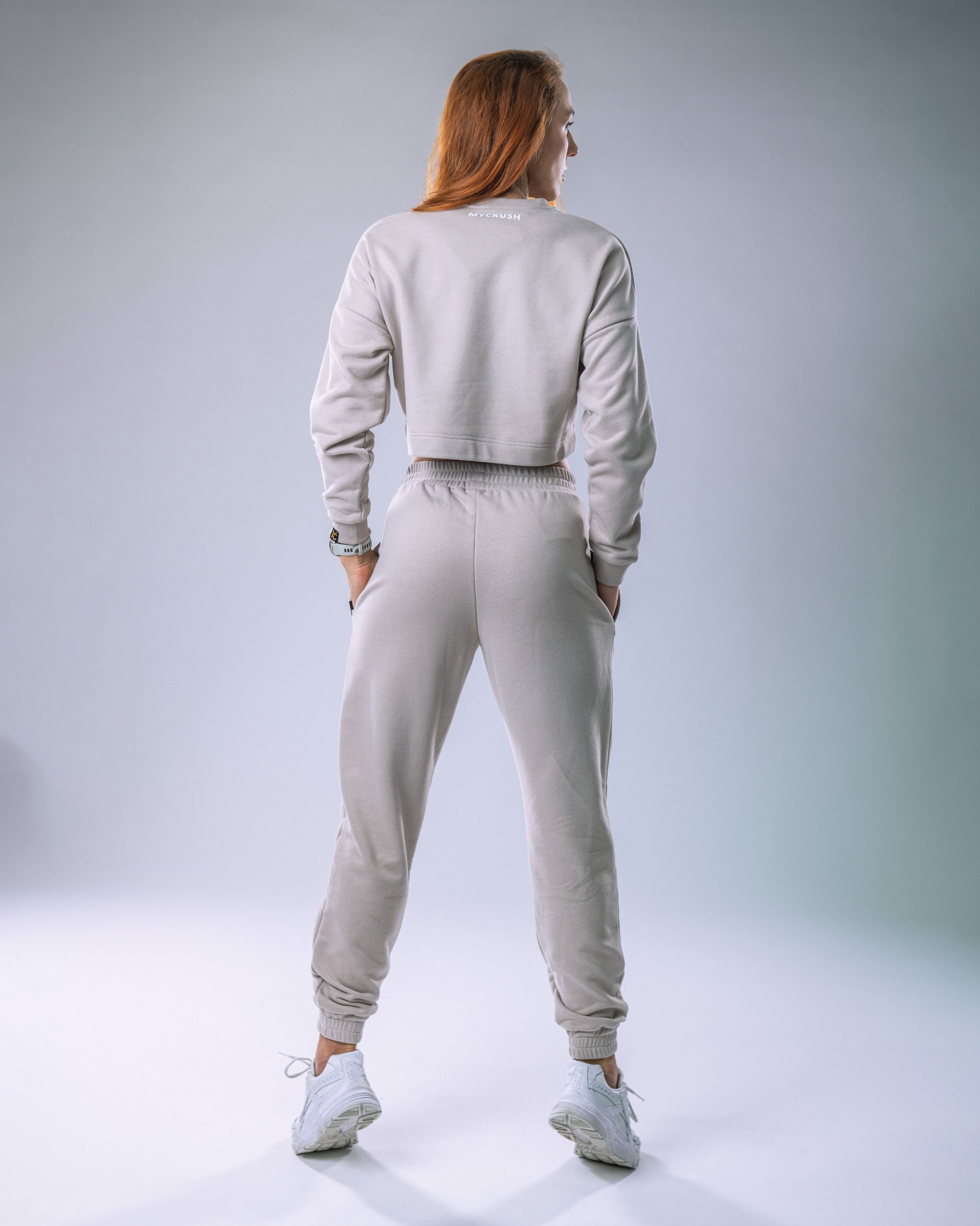 Women’s Sweatshirt Beige M-5