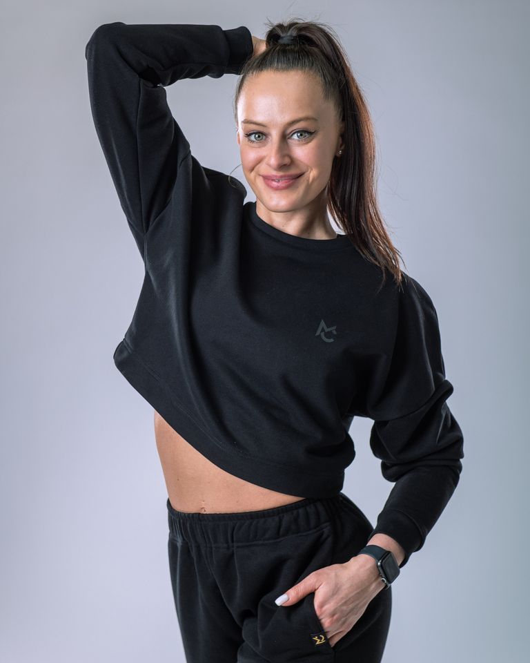 Women’s Sweatshirt Black M-0