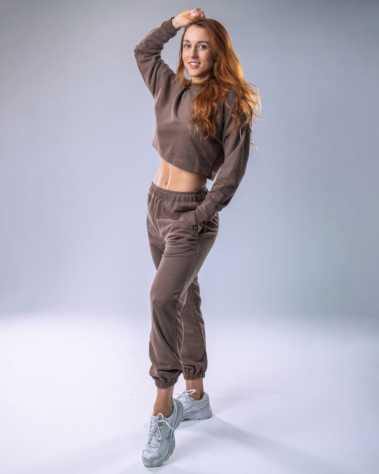 Women’s Sweatshirt Brown S-0