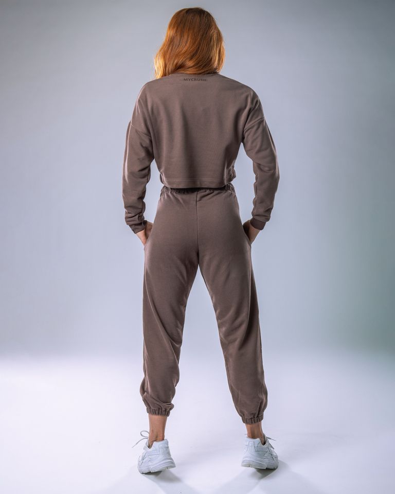 Women’s Sweatshirt Brown XS-3