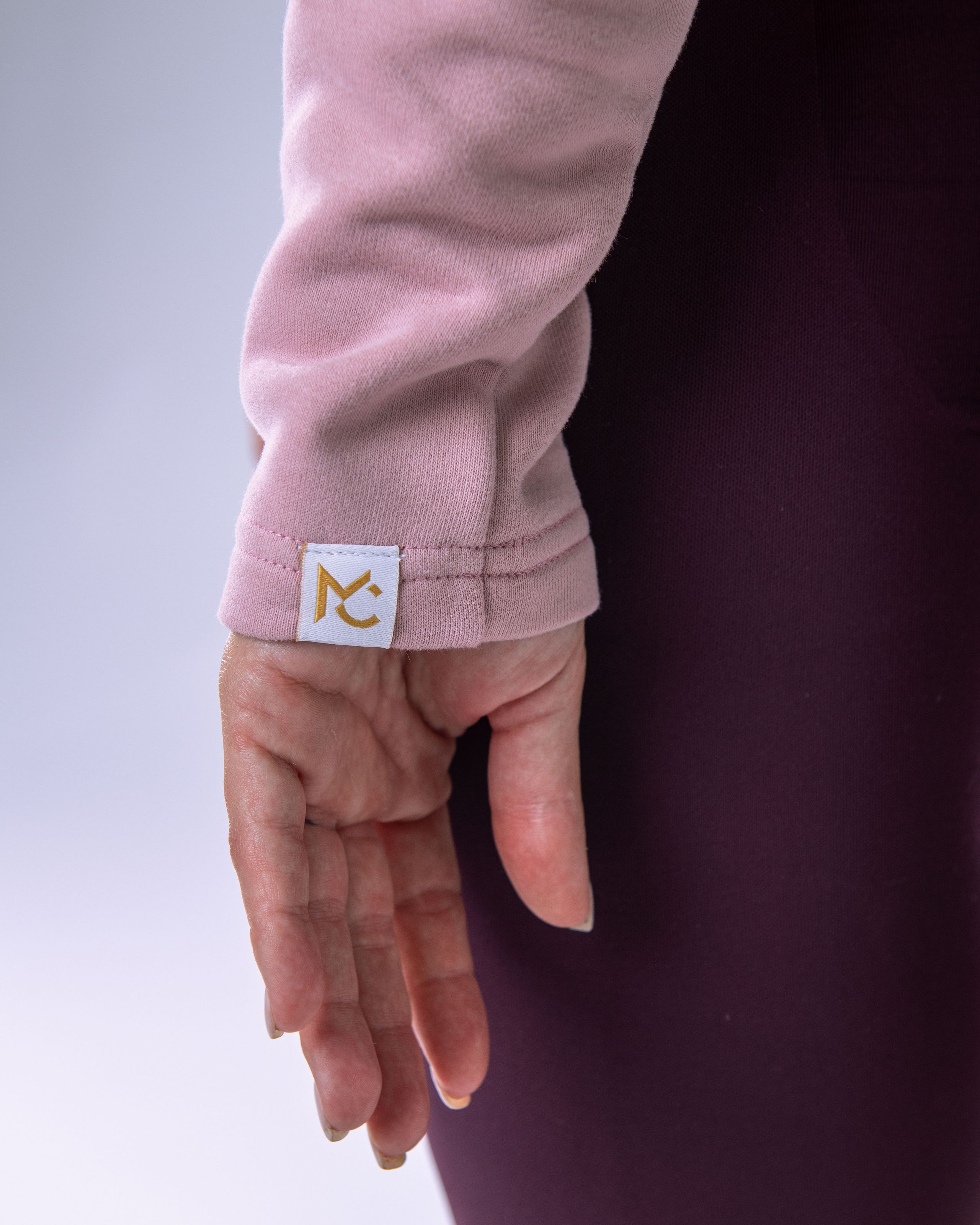 Women’s Ultra Crop Hoodie Pink S-8