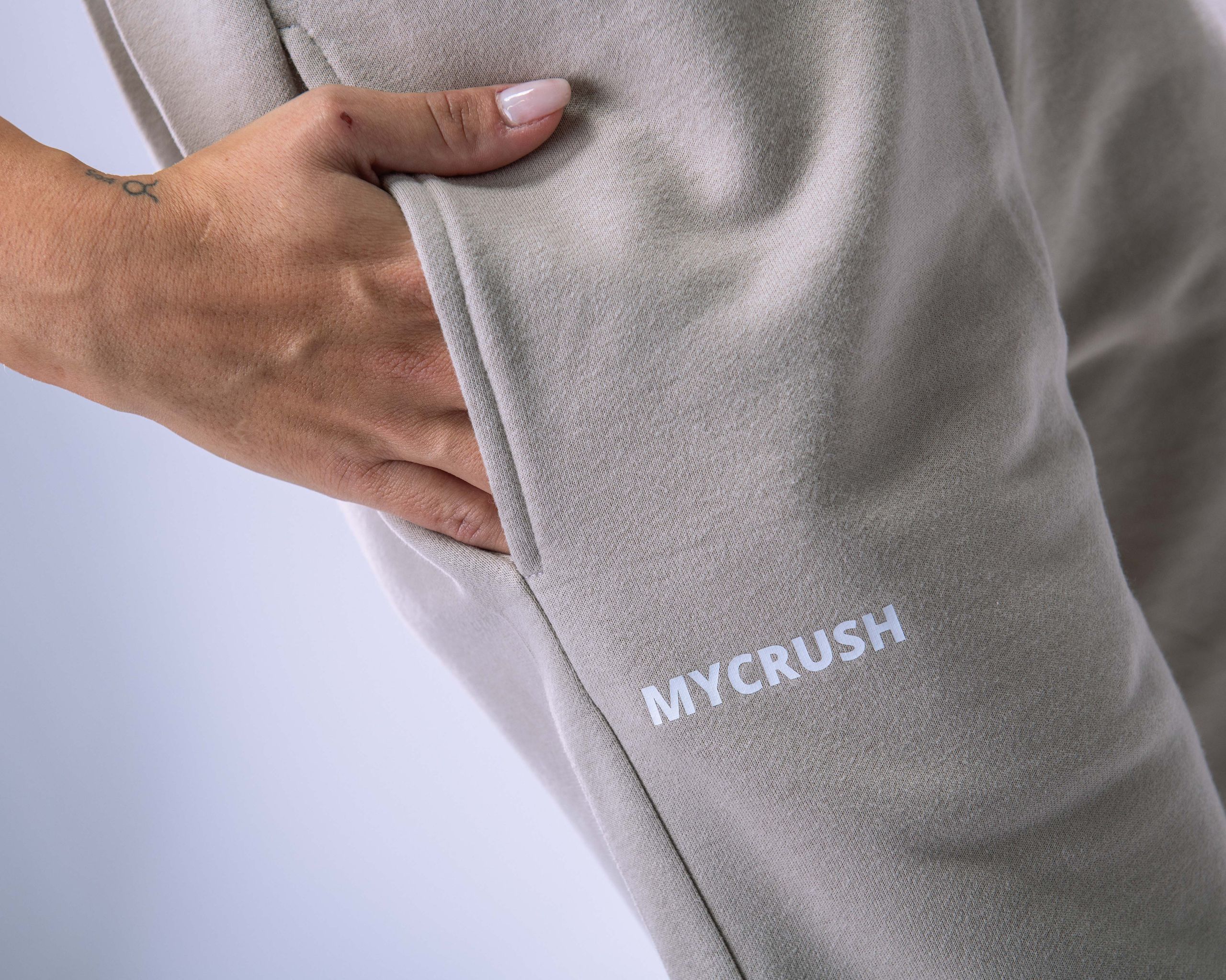 Women's Wide Joggers Beige XS-4